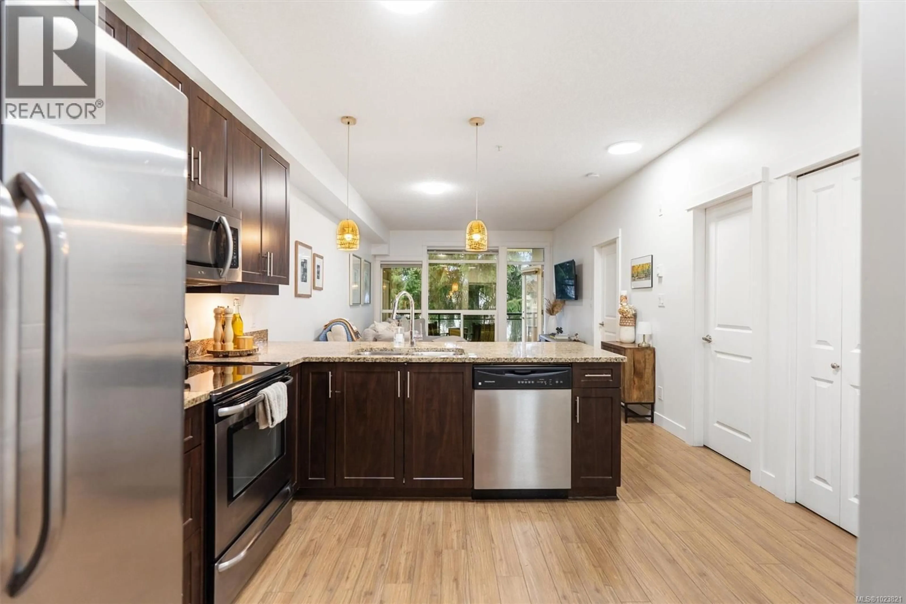 Open concept kitchen, unknown for 216 - 938 DUNFORD AVENUE, Langford British Columbia V9B0M2