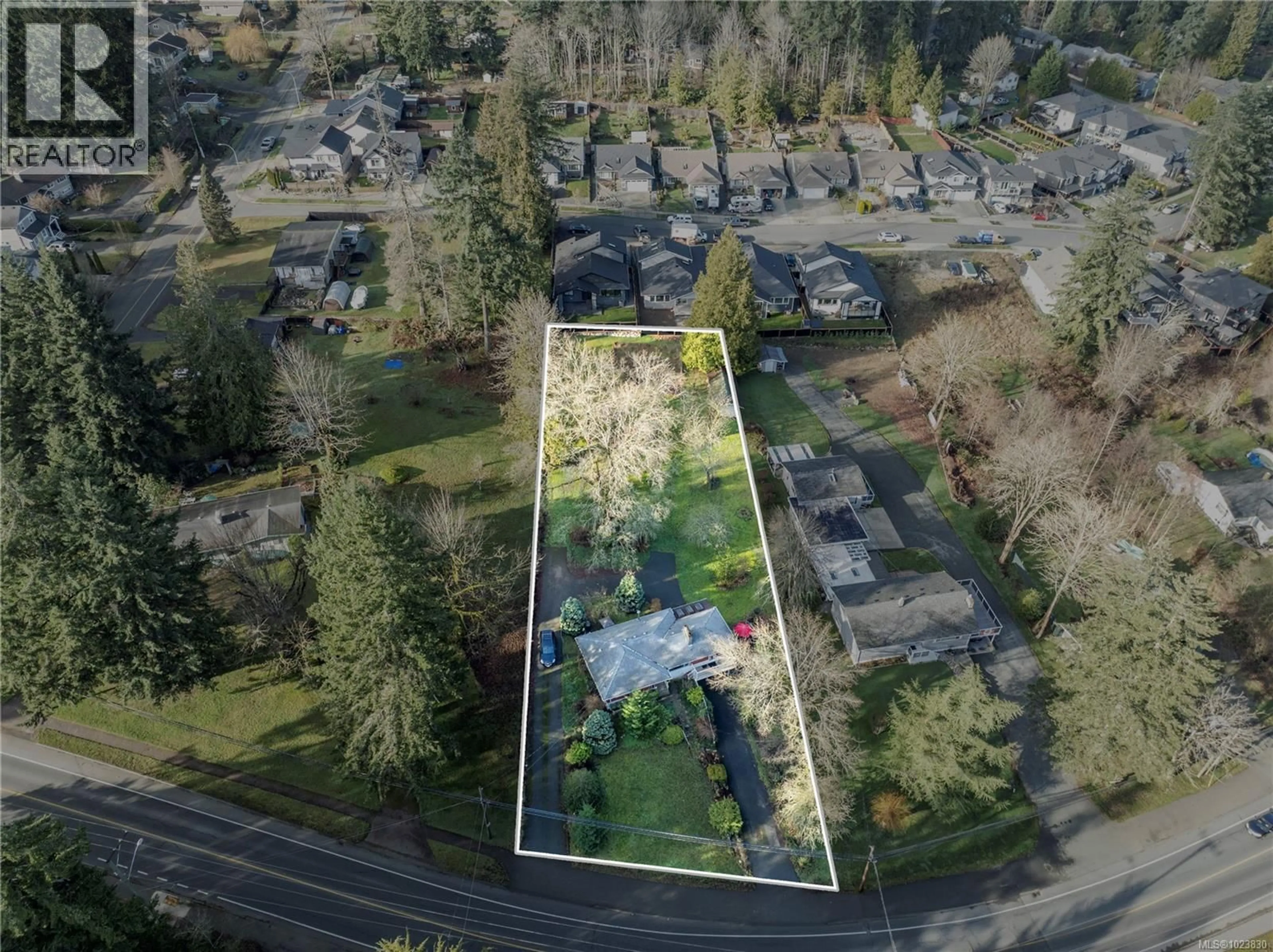 A pic from outside/outdoor area/front of a property/back of a property/a pic from drone, street for 1623 EXTENSION ROAD, Nanaimo British Columbia V9X1A6