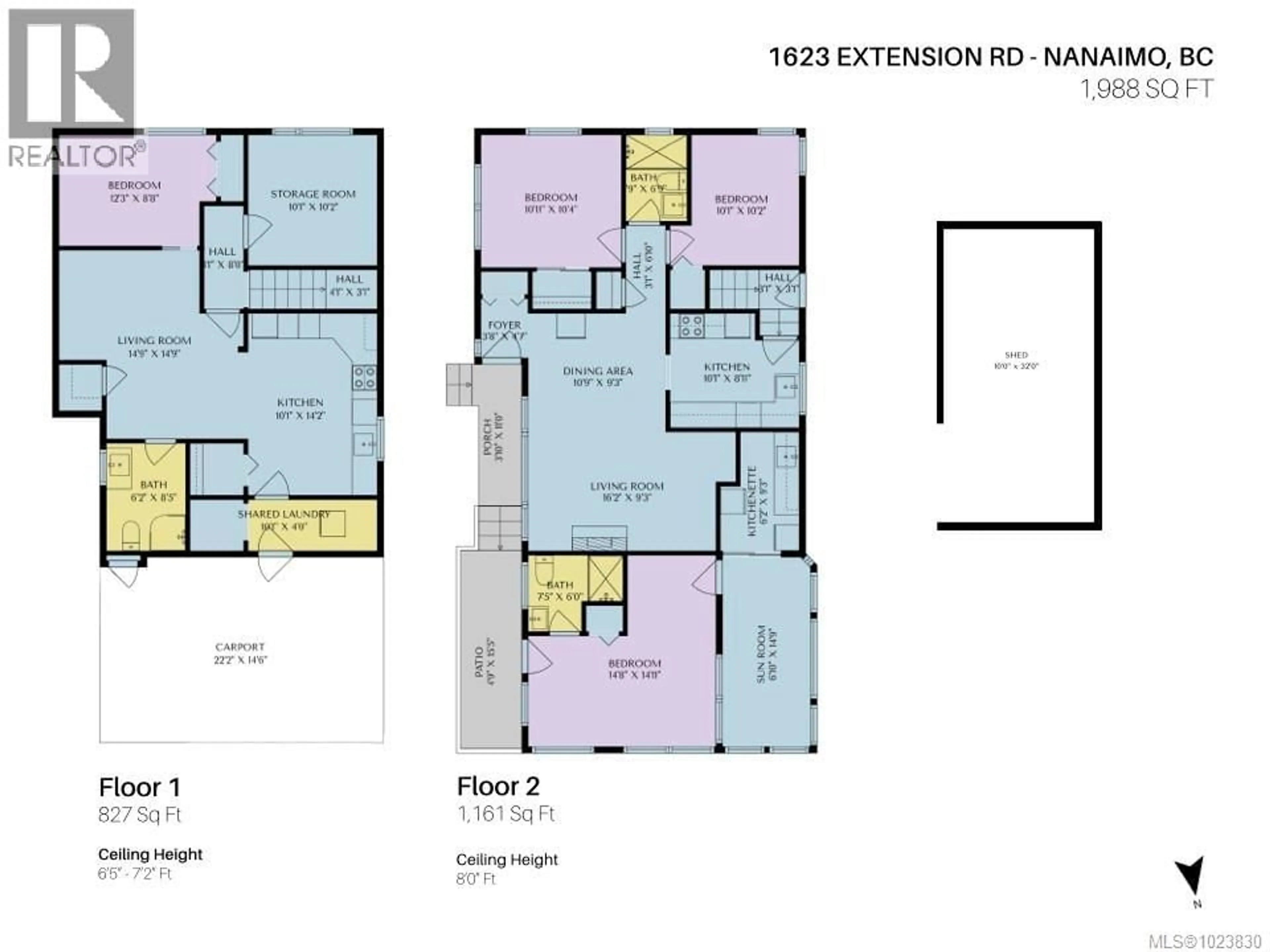 Floor plan for 1623 EXTENSION ROAD, Nanaimo British Columbia V9X1A6
