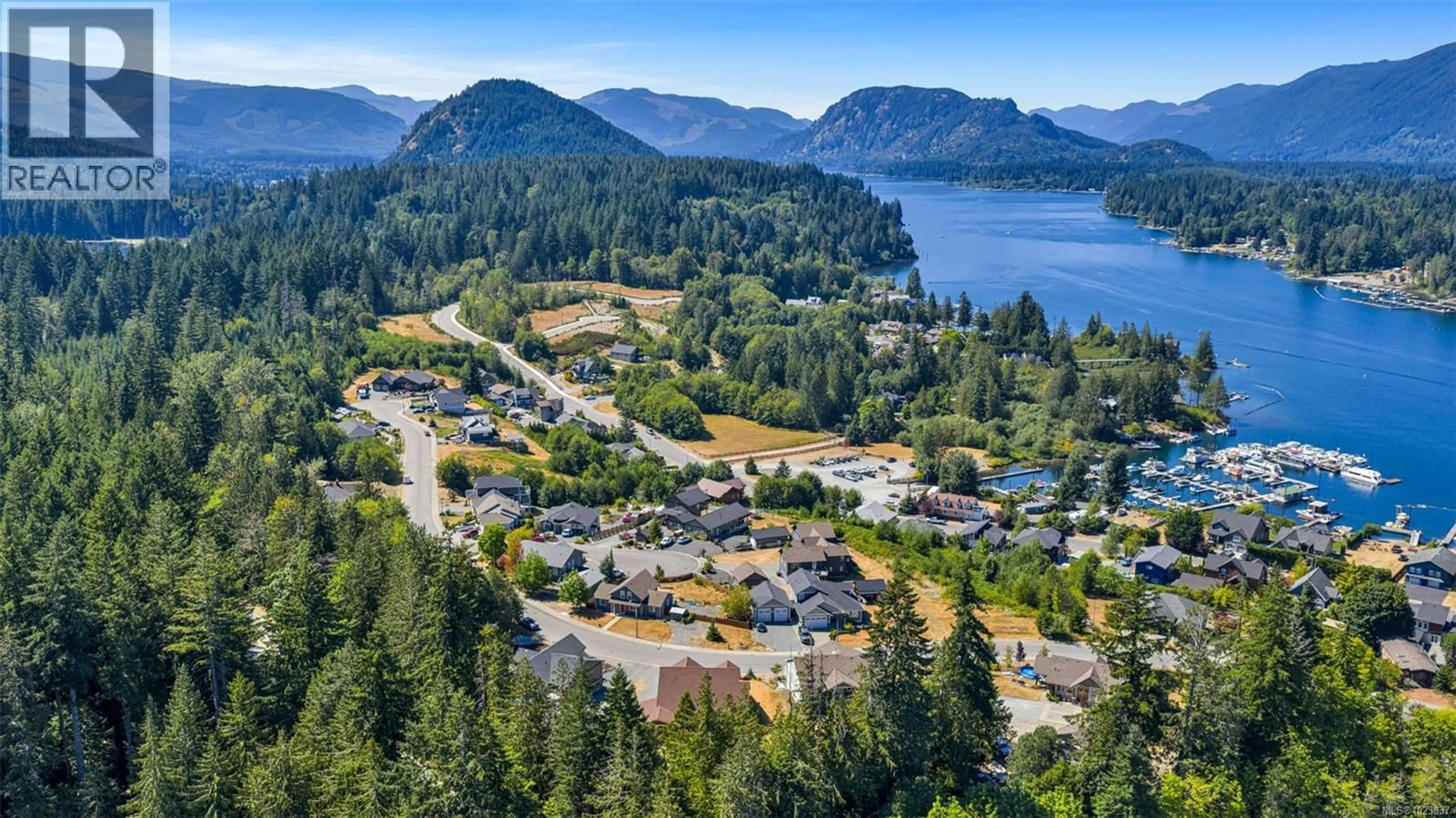 A pic from outside/outdoor area/front of a property/back of a property/a pic from drone, water/lake/river/ocean view for 263 TAL ROAD, Lake Cowichan British Columbia V0R2G0