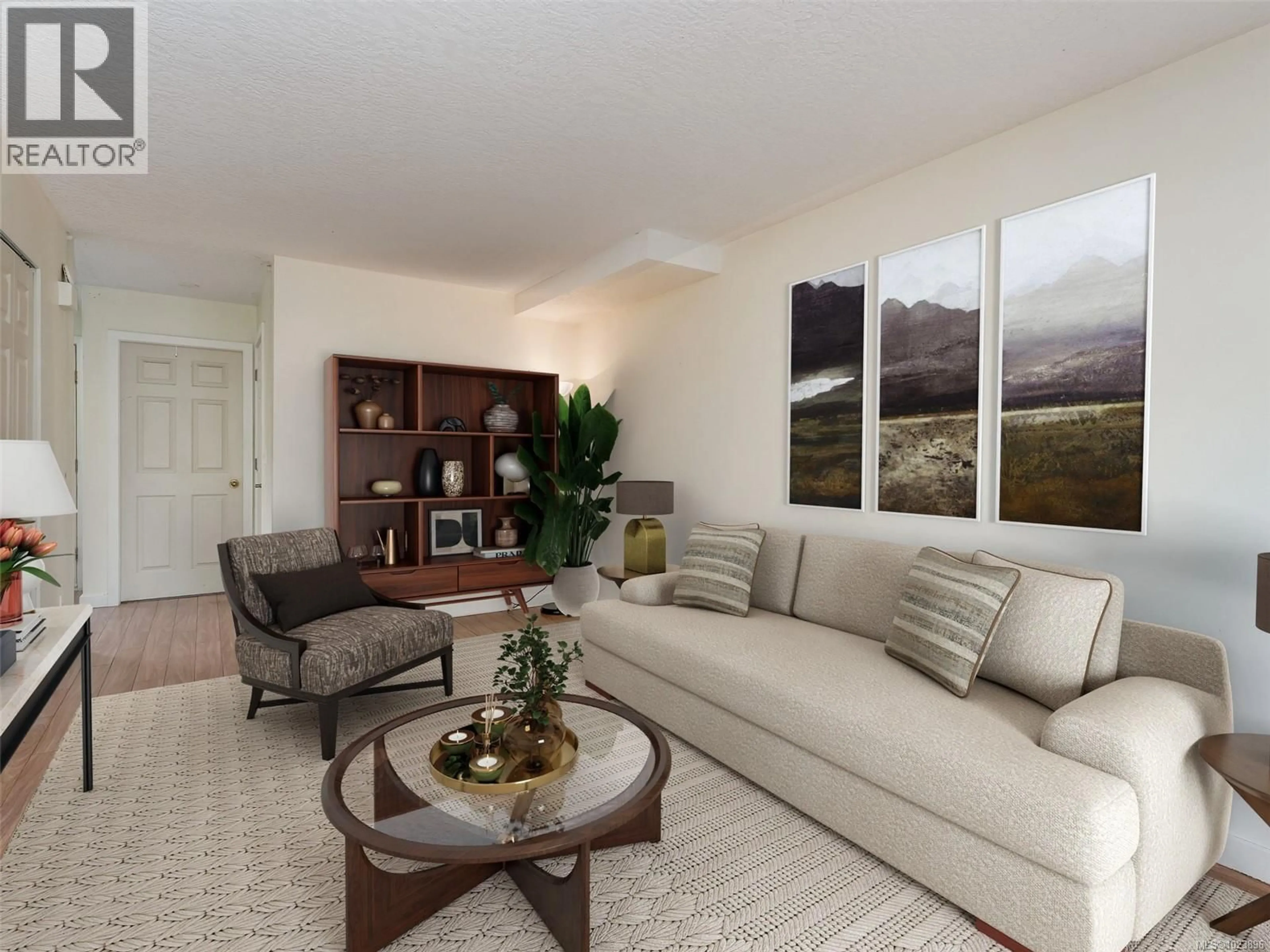 Living room with furniture, unknown for 6 - 1441 HILLSIDE AVENUE, Victoria British Columbia V8T2B9