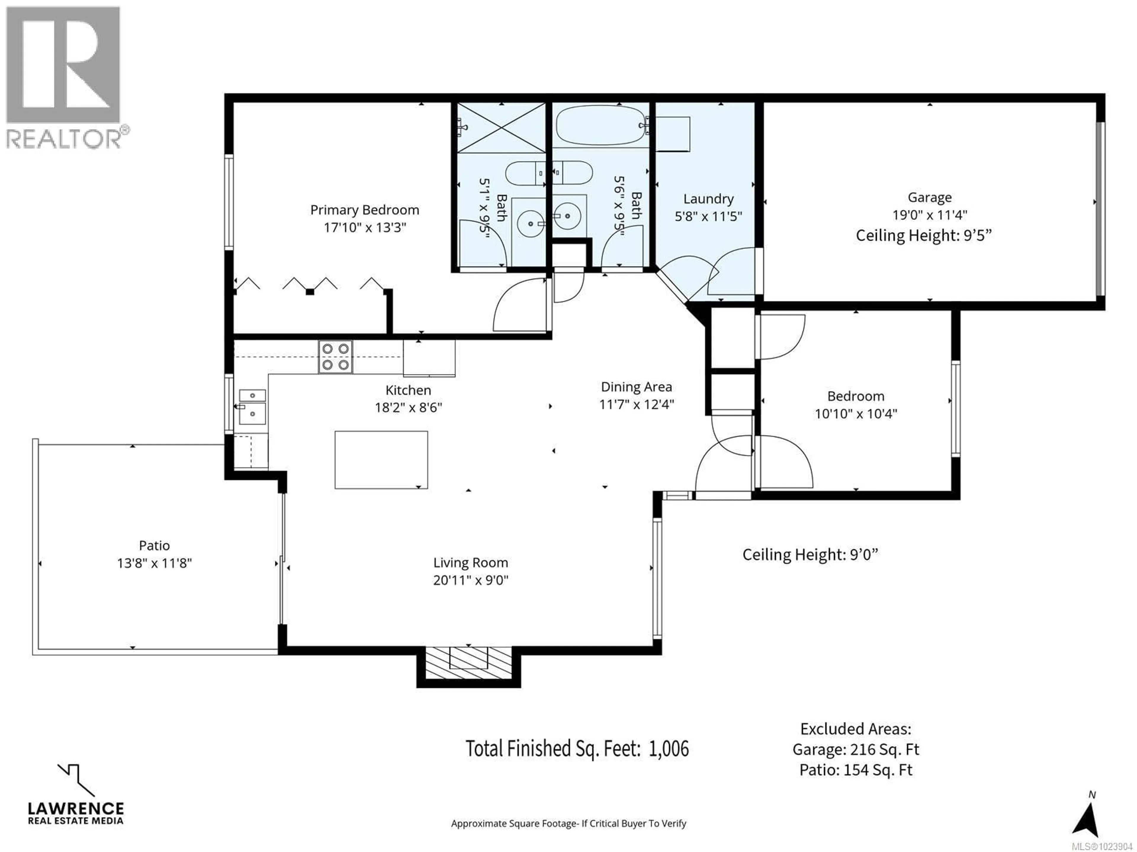 Floor plan for 69 - 300 GROSSKLEG WAY, Lake Cowichan British Columbia V0R2G1