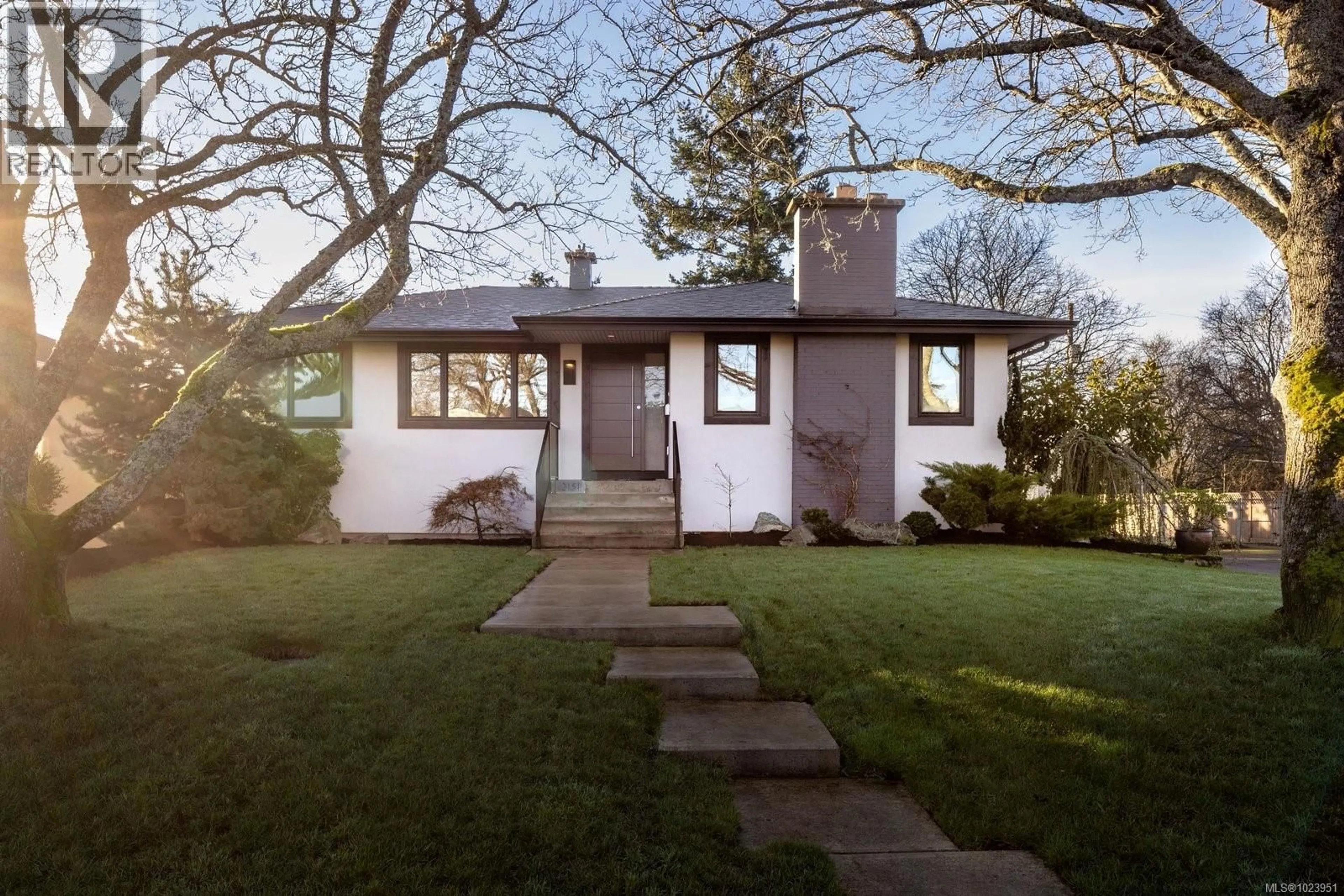 Home with vinyl exterior material, street for 2151 ALLENBY STREET, Oak Bay British Columbia V8R3C2