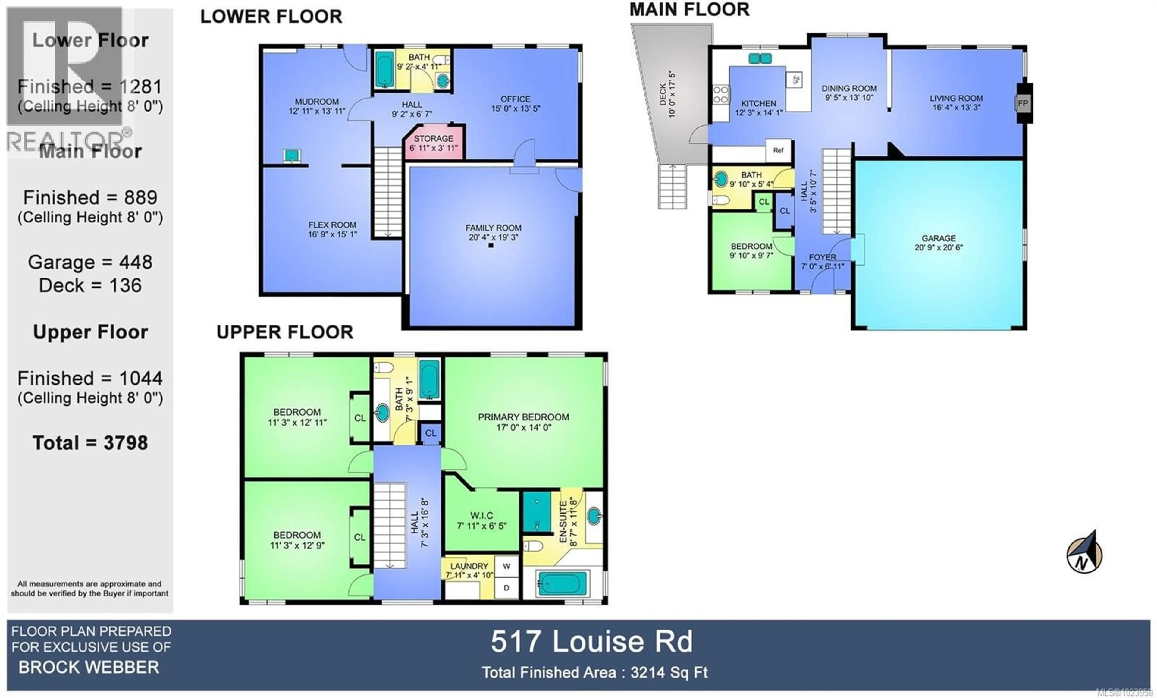 Floor plan for 517 LOUISE ROAD, Ladysmith British Columbia V9G1W7