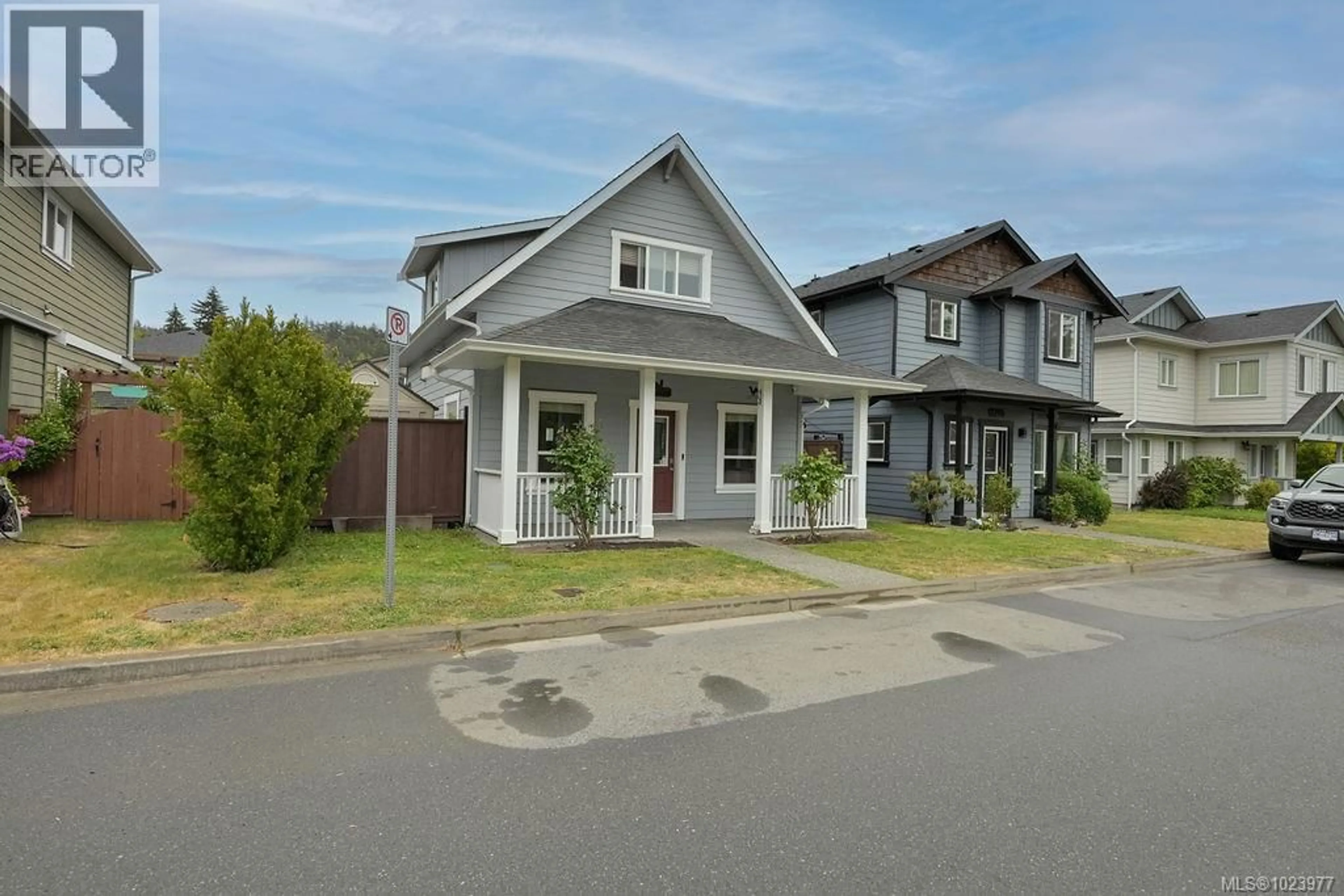 Home with vinyl exterior material, street for 3369 PIPER ROAD, Langford British Columbia V9C0G9