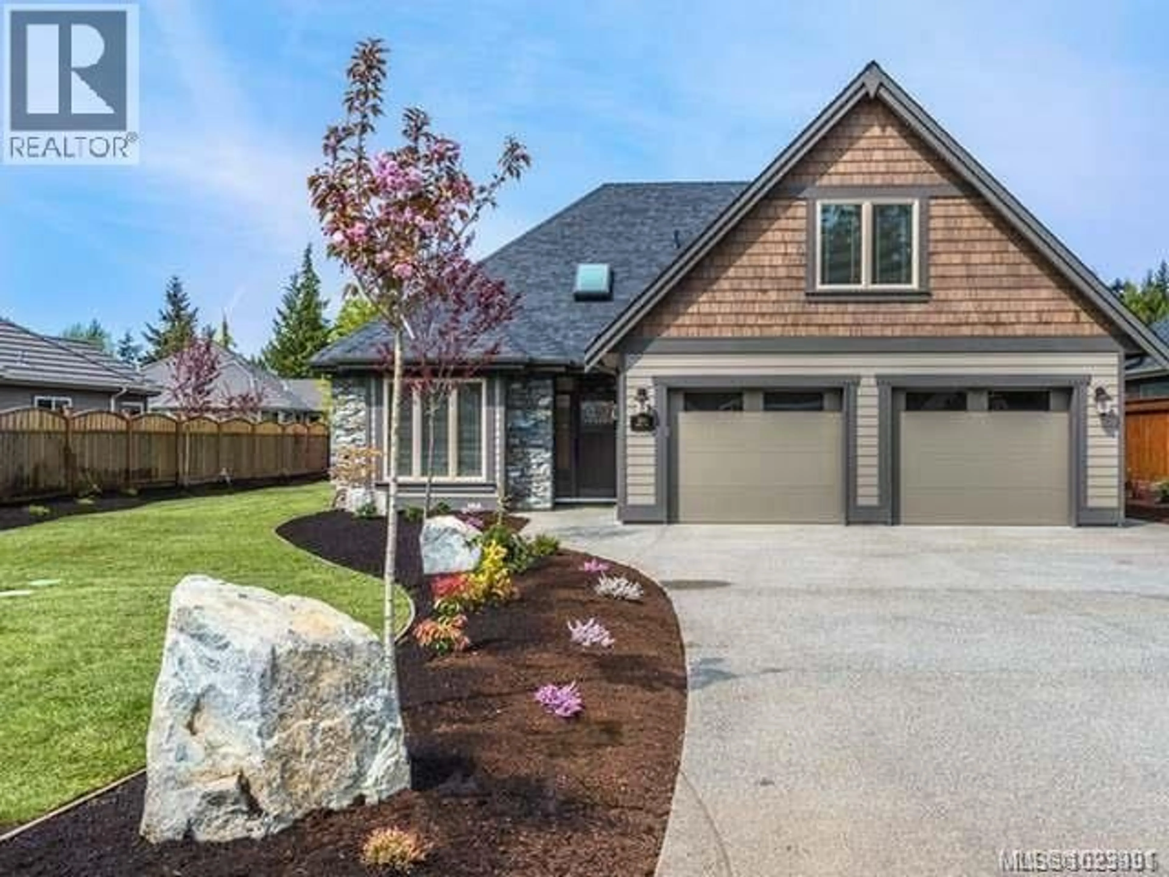 Home with brick exterior material, street for 912 RIDGELINE BOULEVARD, Parksville British Columbia X0X0X0