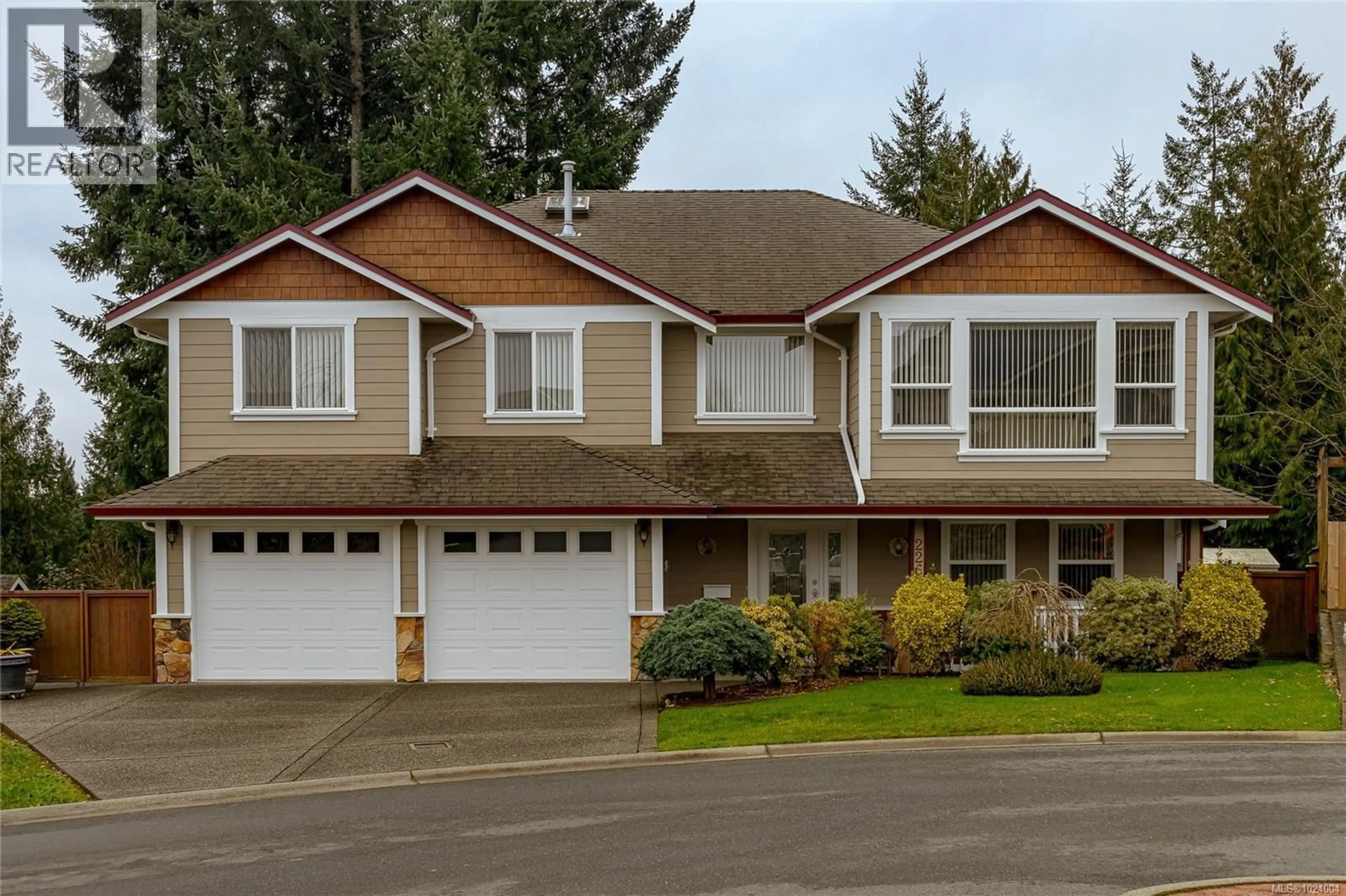 Home with vinyl exterior material, street for 2267 SETCHFIELD AVENUE, Langford British Columbia V9B6N8