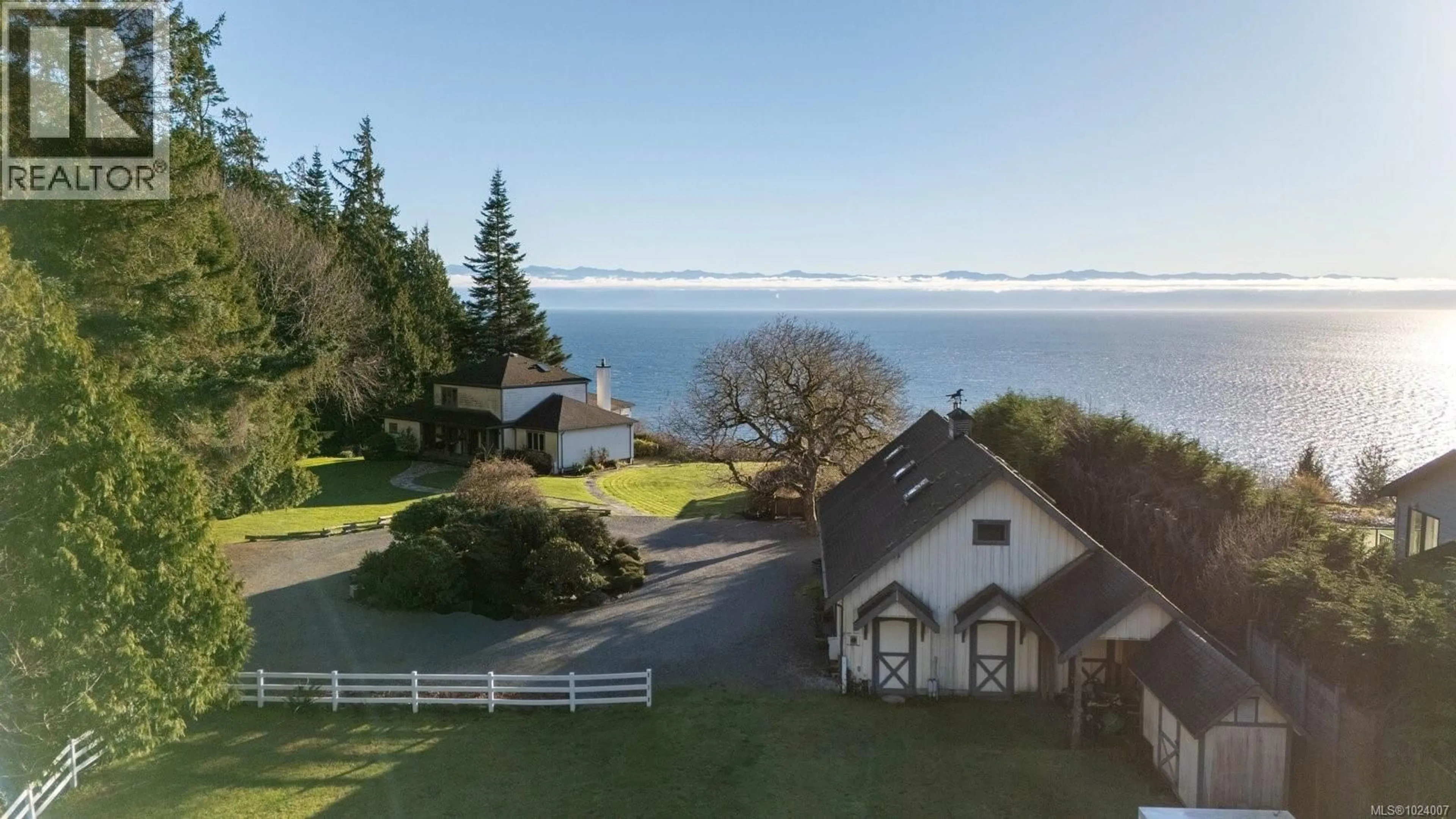 A pic from outside/outdoor area/front of a property/back of a property/a pic from drone, water/lake/river/ocean view for 9193 WEST COAST ROAD, Sooke British Columbia V9Z1G3