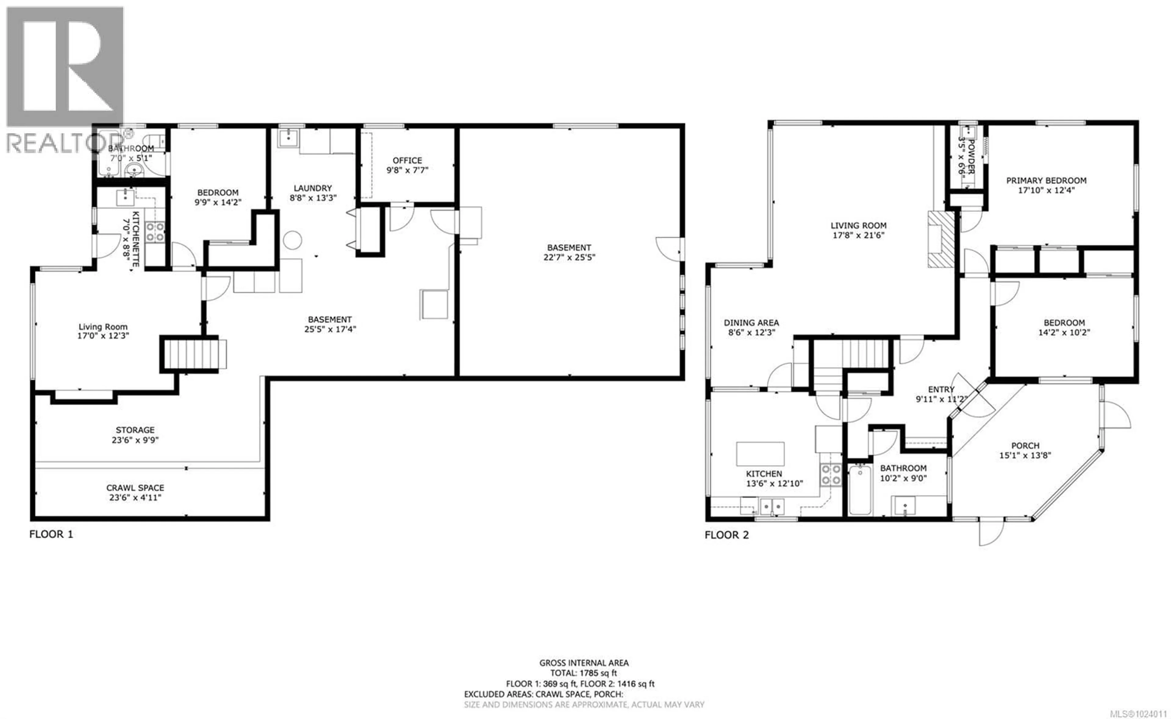 Floor plan for 609 MILTON STREET, Nanaimo British Columbia V9R2L4