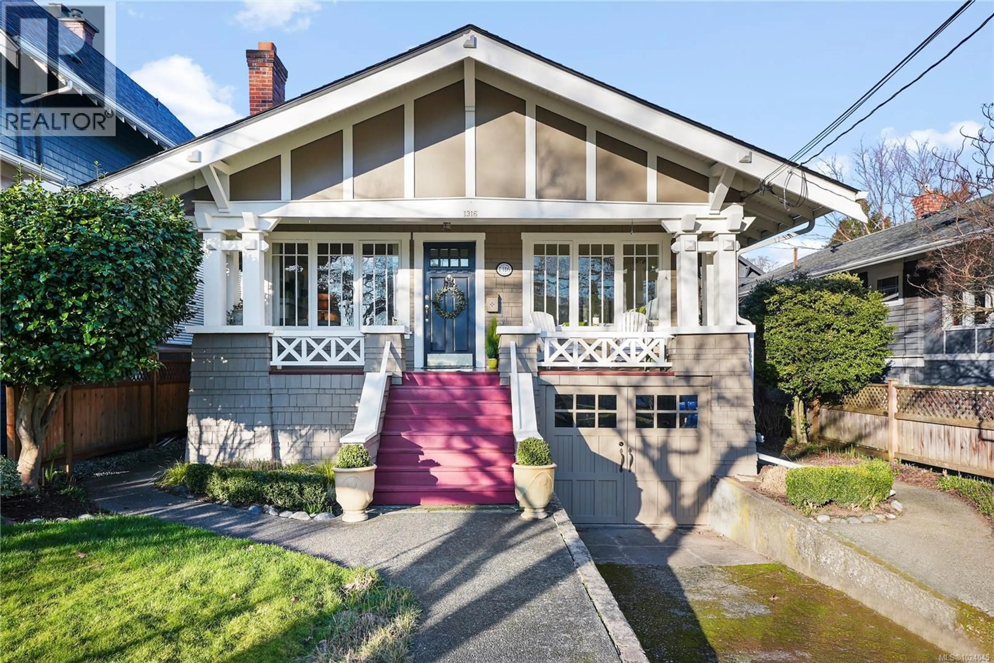 Home with brick exterior material, street for 1316 CARNSEW STREET, Victoria British Columbia V8S1P2