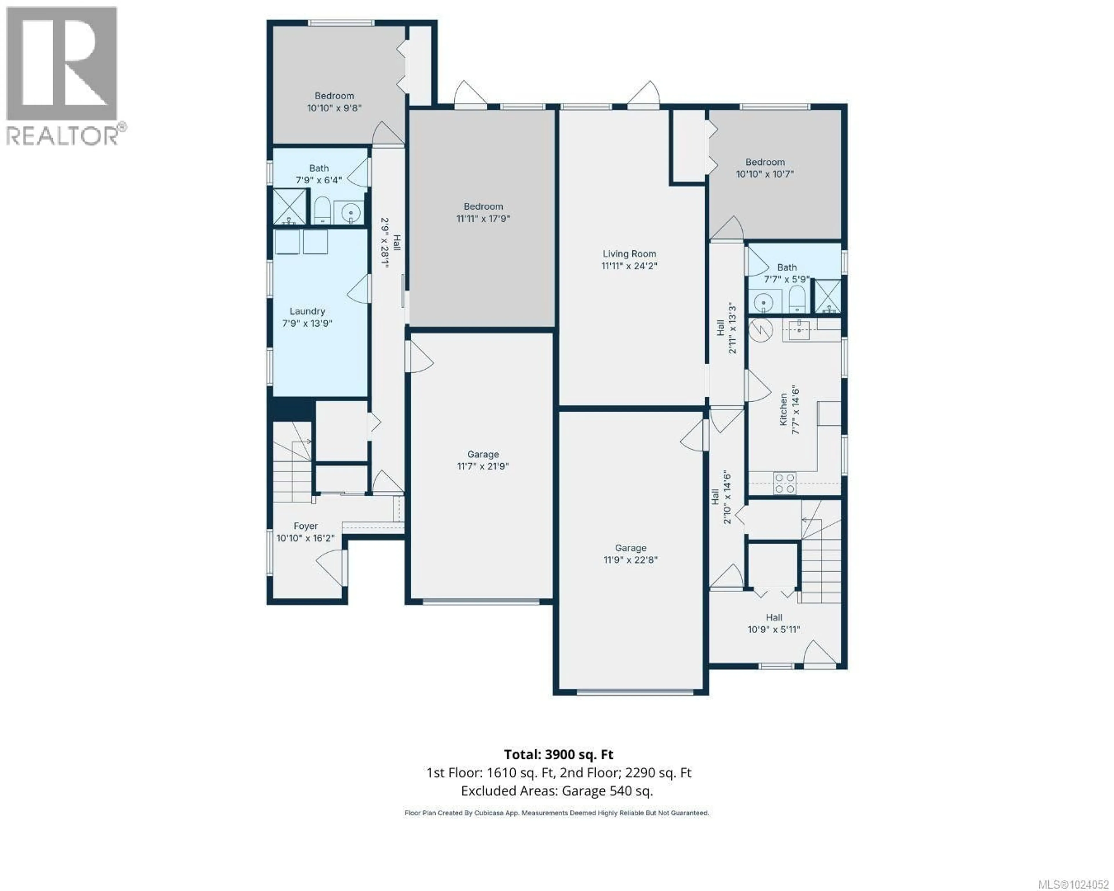 Floor plan for 5997/6001 HAMMOND BAY ROAD, Nanaimo British Columbia V9T5M5
