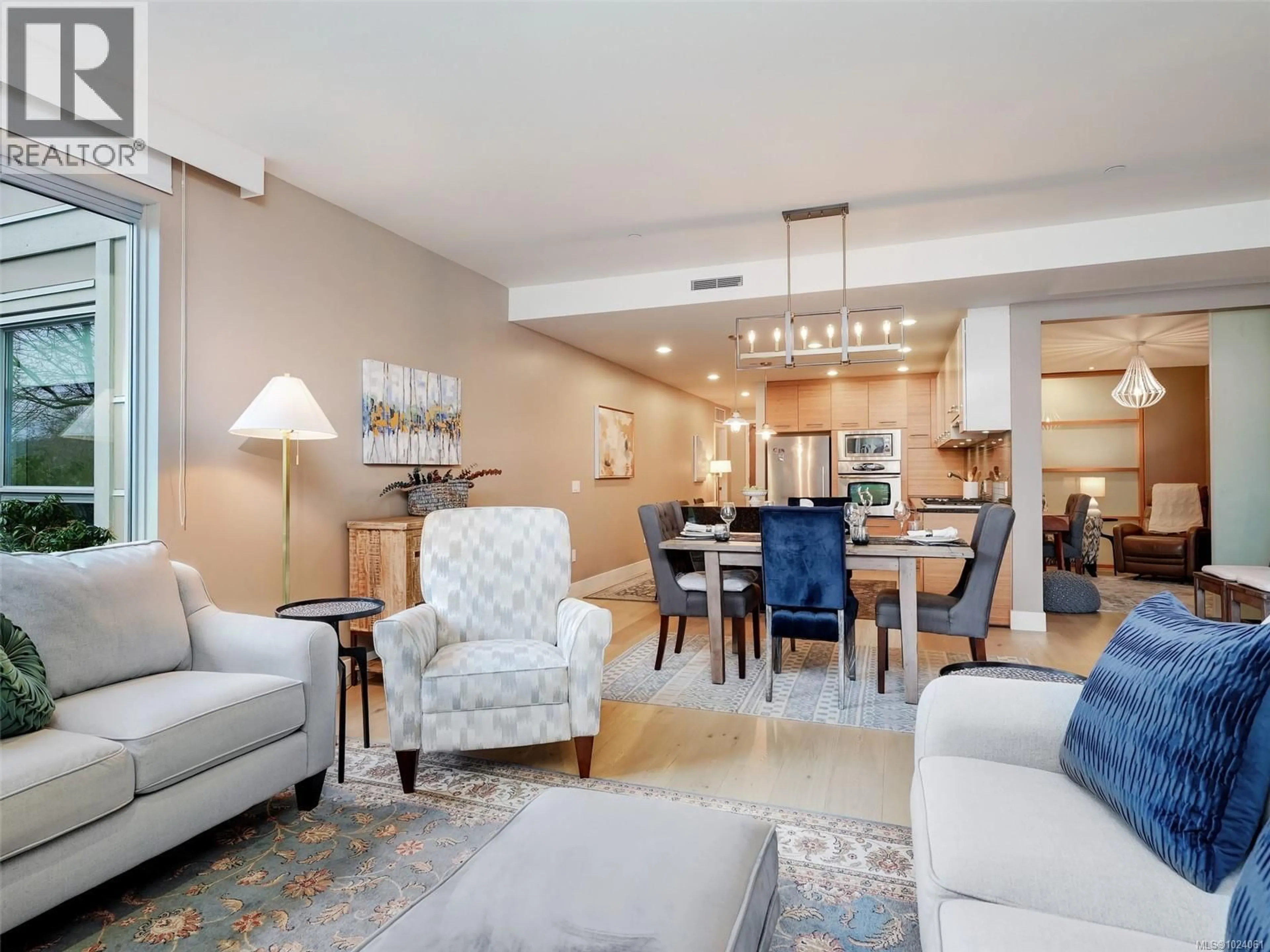 Living room with furniture, unknown for 106 - 3234 HOLGATE LANE, Colwood British Columbia V9C0A6