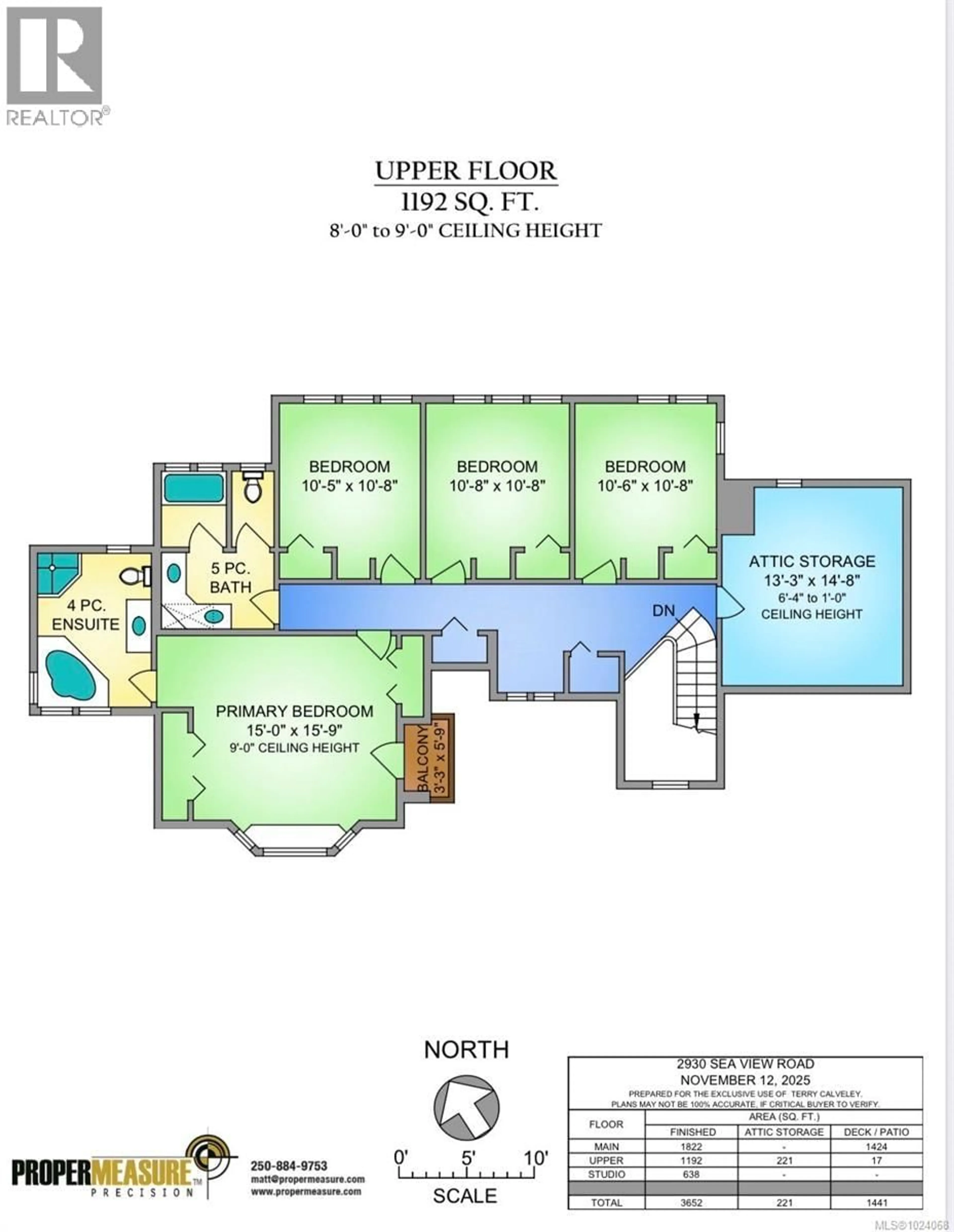 Floor plan for 2930 SEA VIEW ROAD, Saanich British Columbia V8N1L1