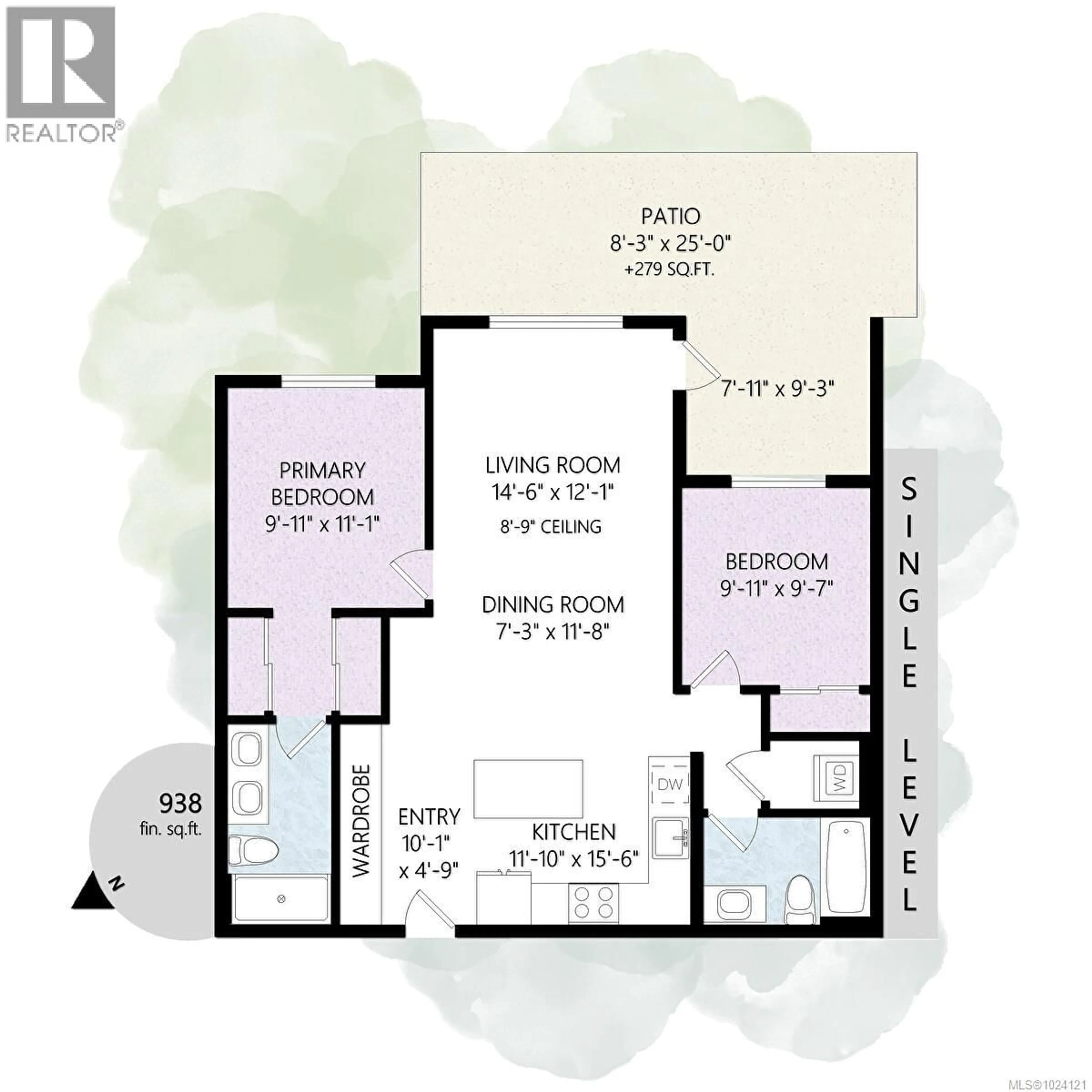 Floor plan for 127 - 920 REUNION AVENUE, Langford British Columbia V9B0W8