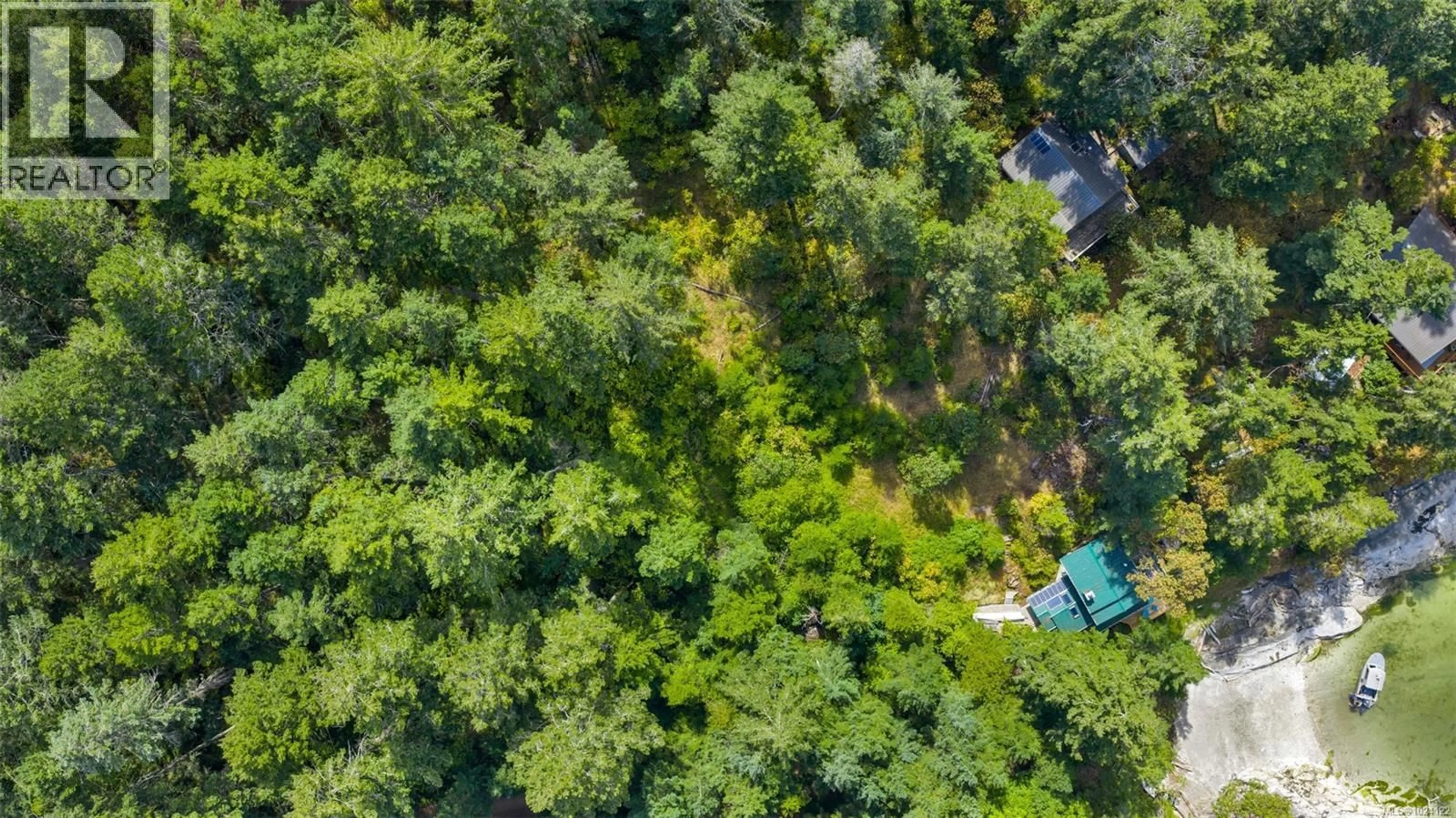 A pic from outside/outdoor area/front of a property/back of a property/a pic from drone, forest/trees view for LT 9 RUXTON LANE, Ruxton Island British Columbia V0R1X7