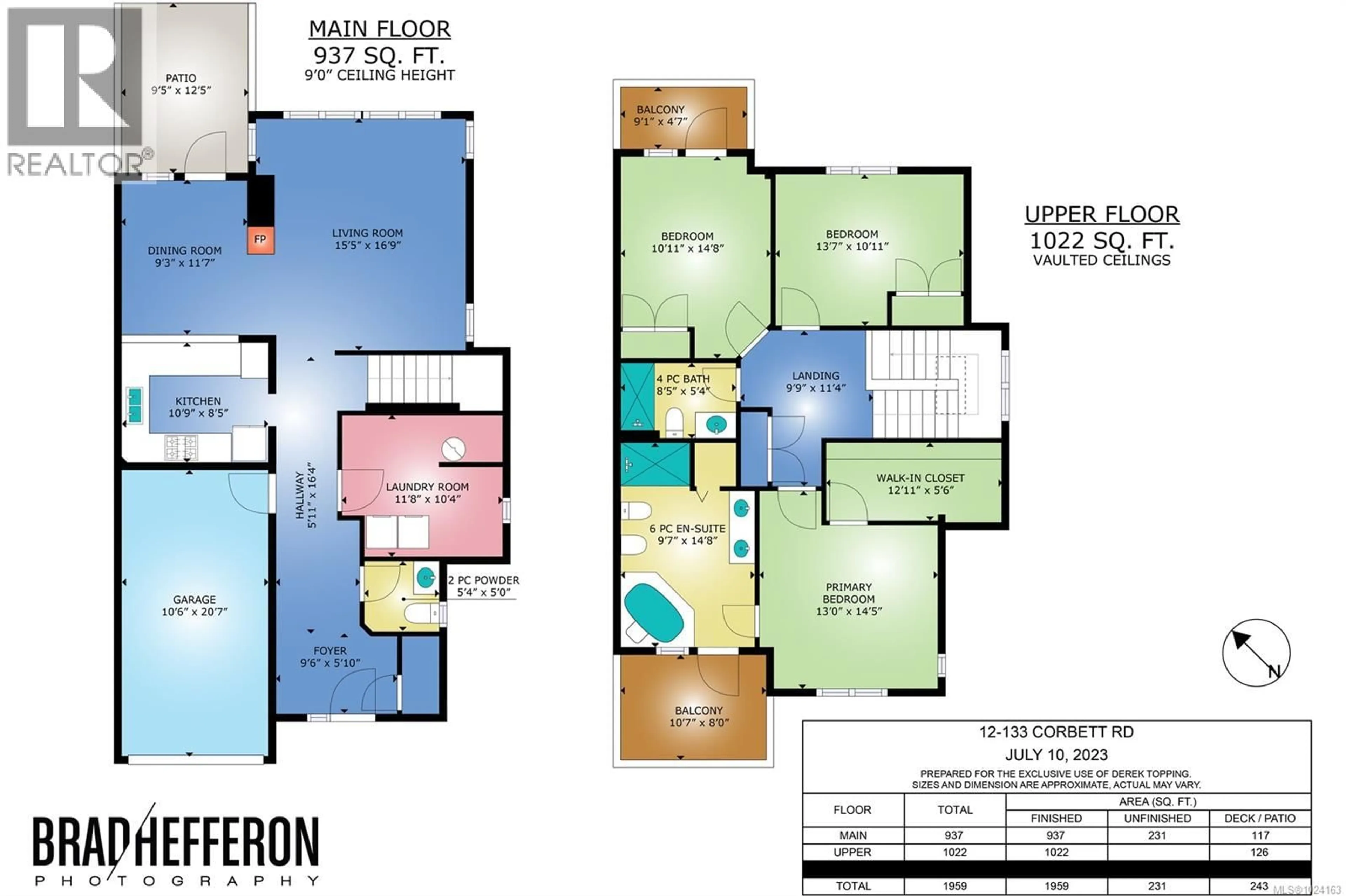 Floor plan for 12 - 133 CORBETT ROAD, Salt Spring British Columbia V8K2W6