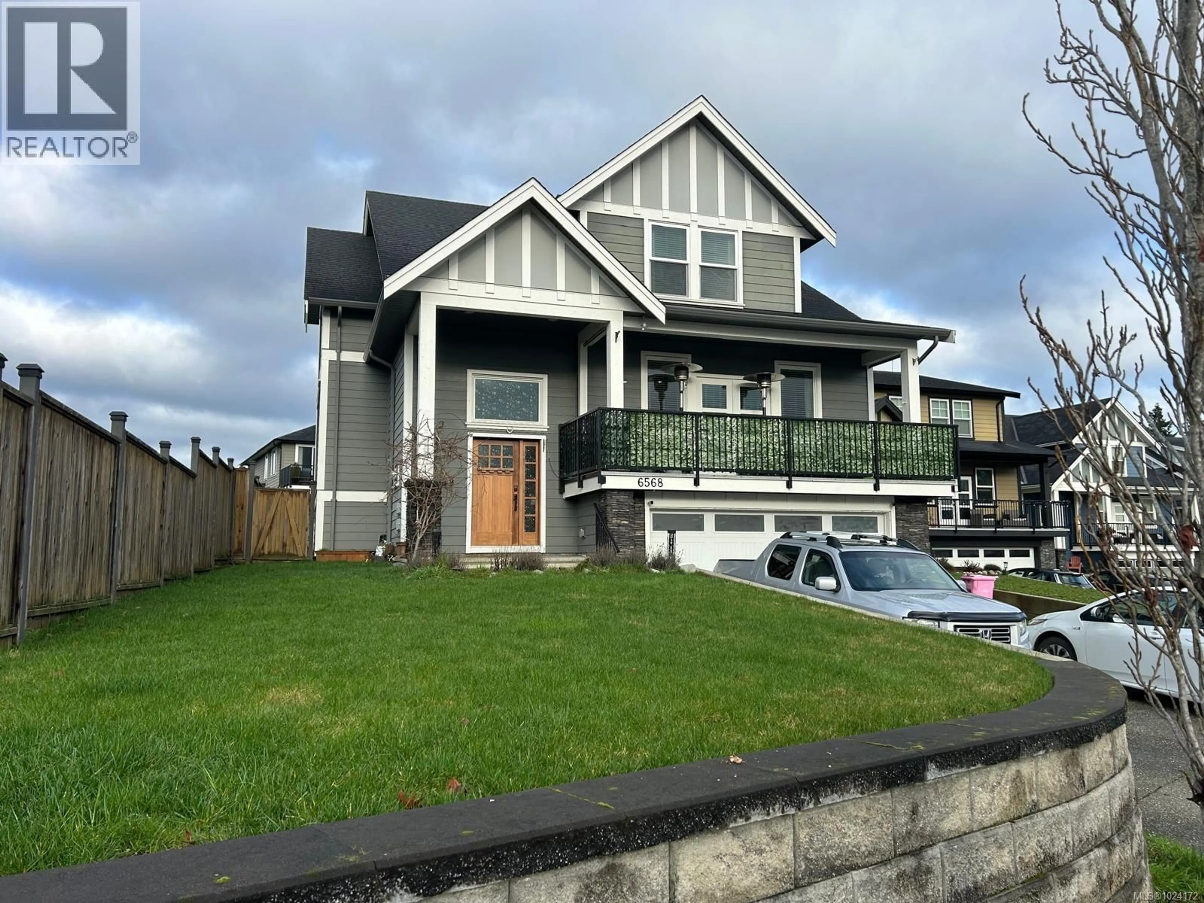 Home with vinyl exterior material, street for 6568 FELDERHOF ROAD, Sooke British Columbia V9Z0V8