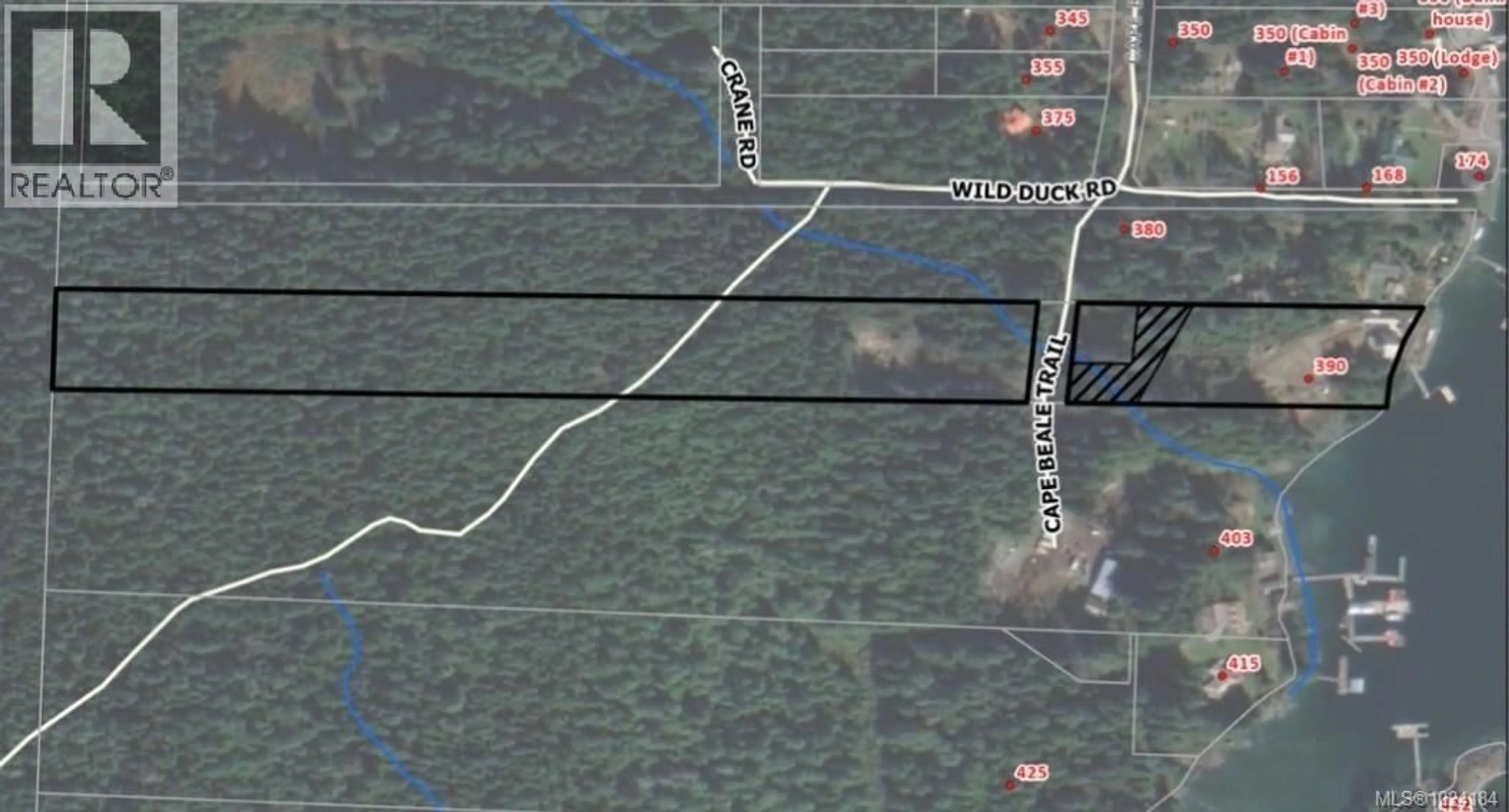 Picture of a map for 390 BAMFIELD, Bamfield British Columbia V0R1B0