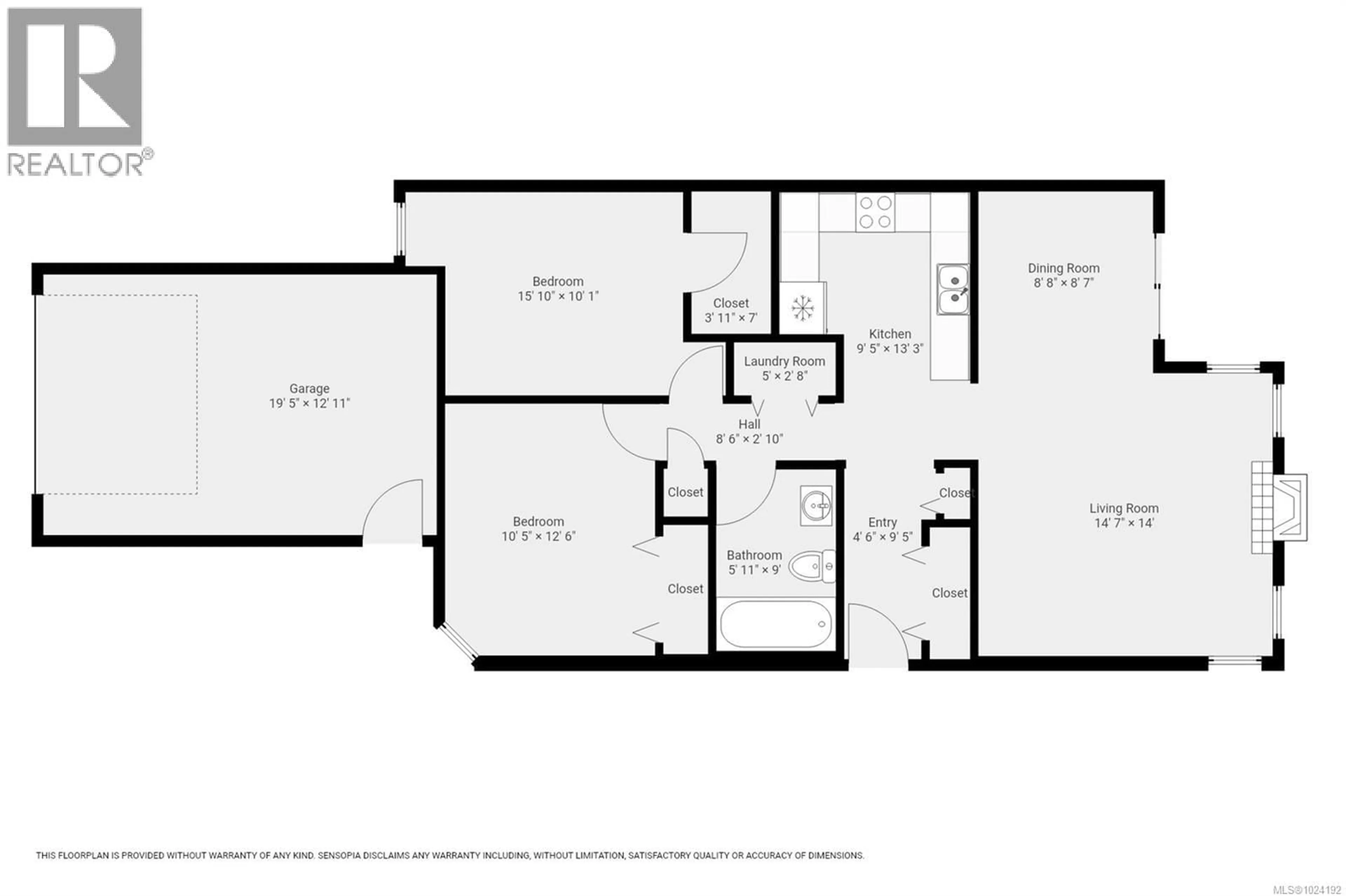 Floor plan for 25 - 251 MCPHEDRAN ROAD, Campbell River British Columbia V9W6W5