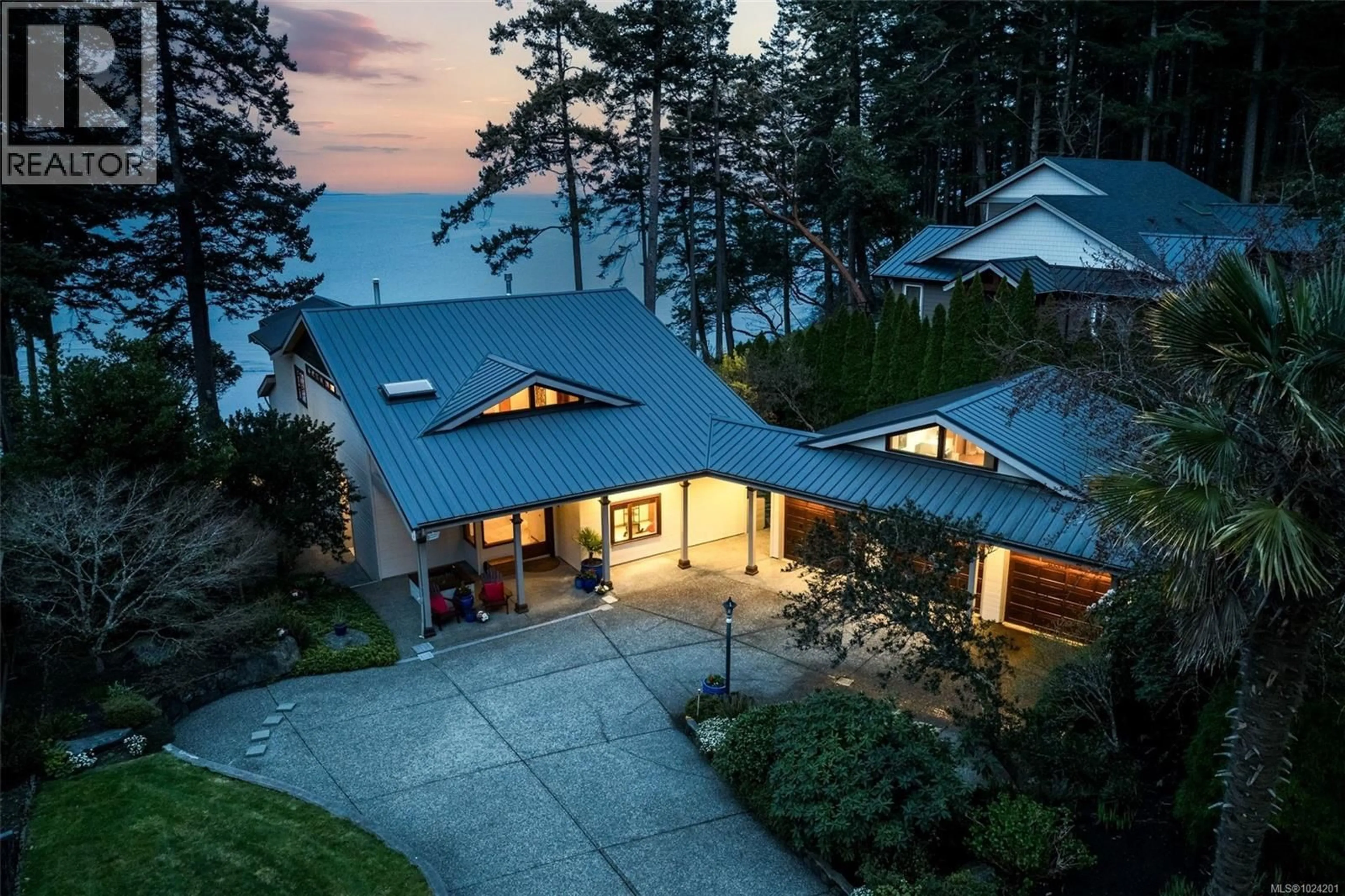 A pic from outside/outdoor area/front of a property/back of a property/a pic from drone, water/lake/river/ocean view for 5289 WILLIAM HEAD ROAD, Metchosin British Columbia V9C4H5