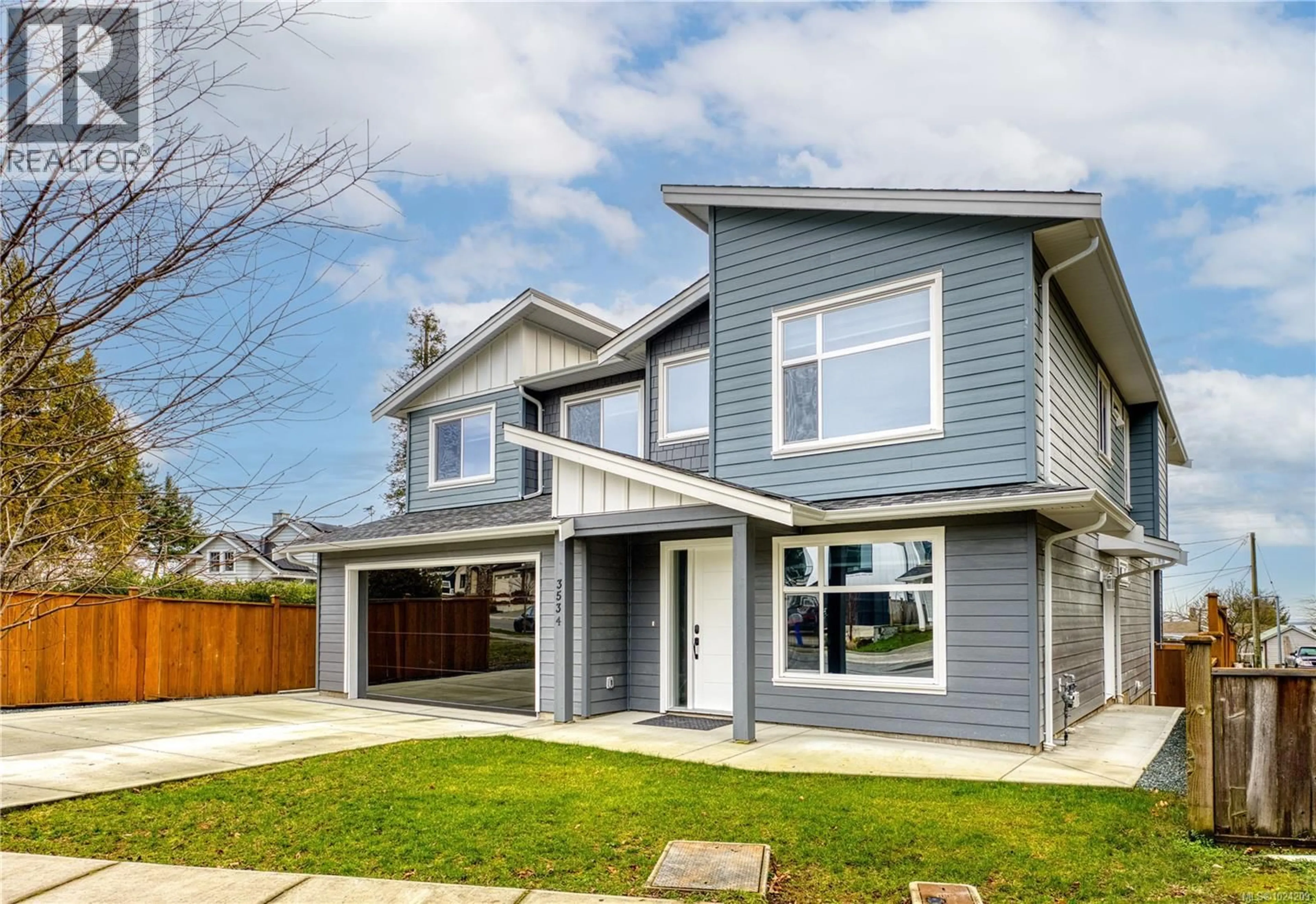 Home with vinyl exterior material, street for 3534 BONNIE DRIVE, Nanaimo British Columbia V9T0L2