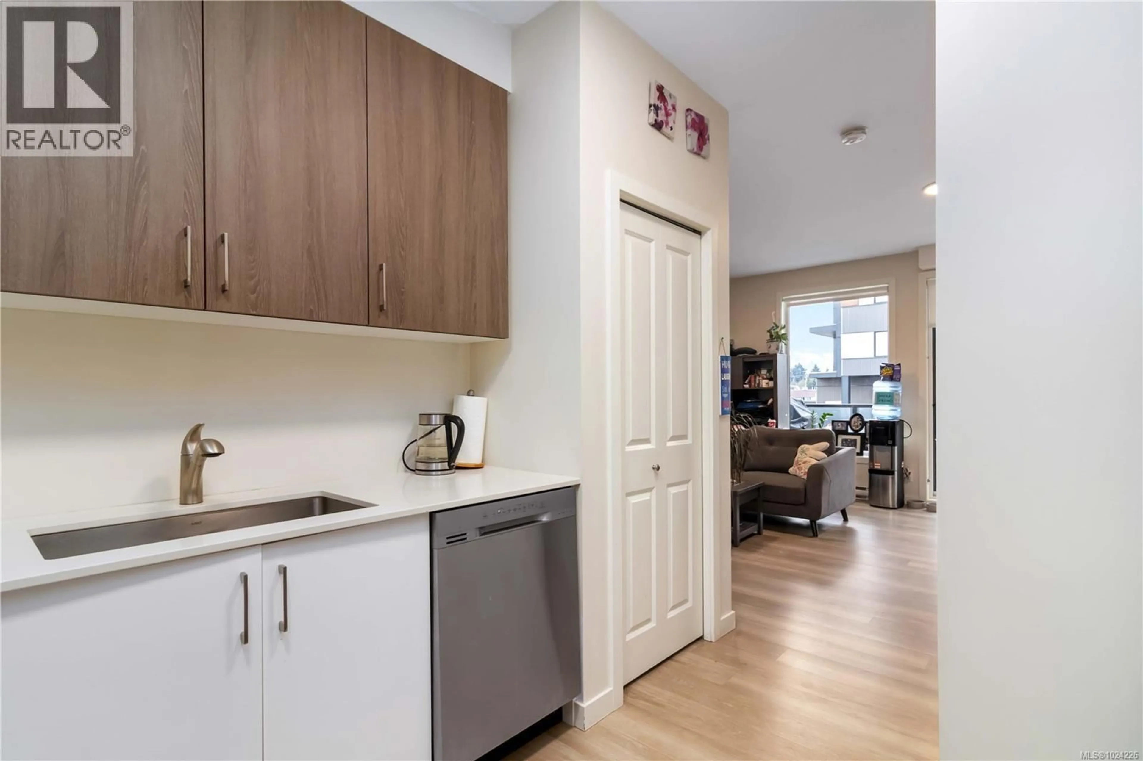 Open concept kitchen, unknown for 202 - 815 ORONO AVENUE, Langford British Columbia V9B2T9