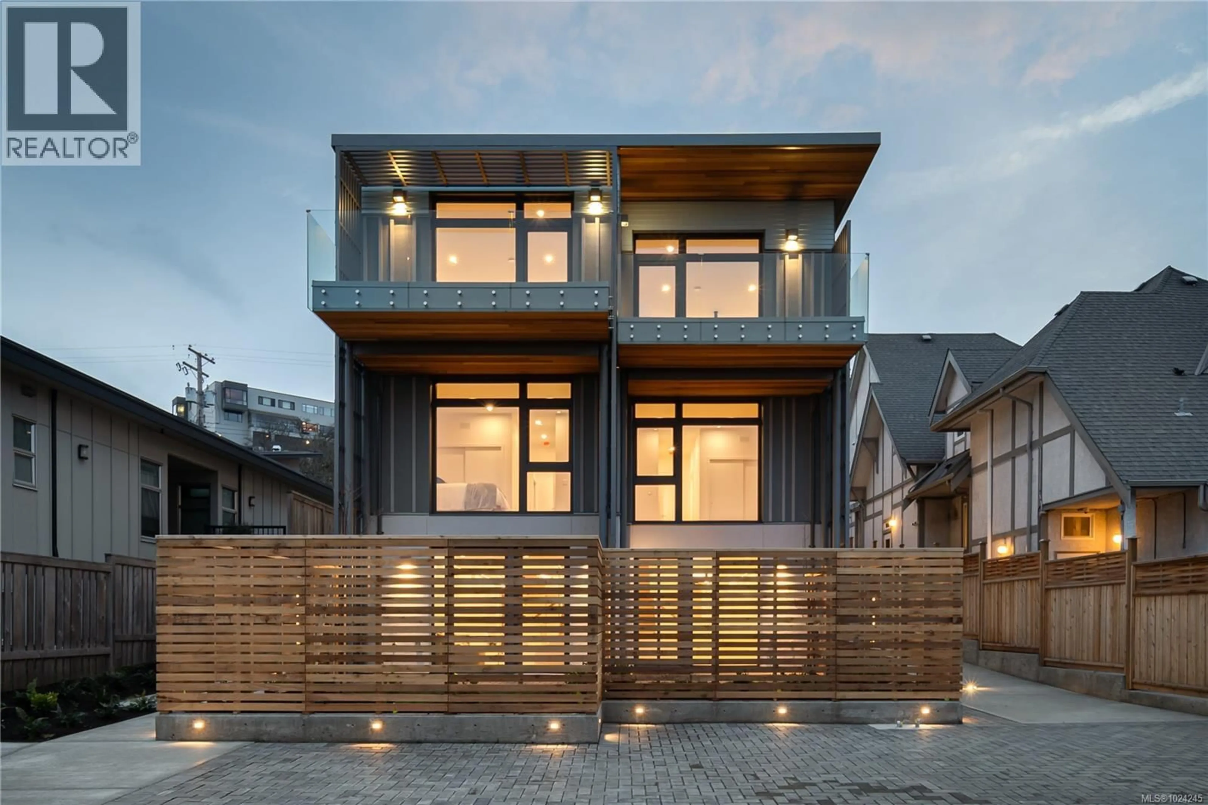 Home with brick exterior material, street for 1 - 1417 MAY STREET, Victoria British Columbia V8S1C2