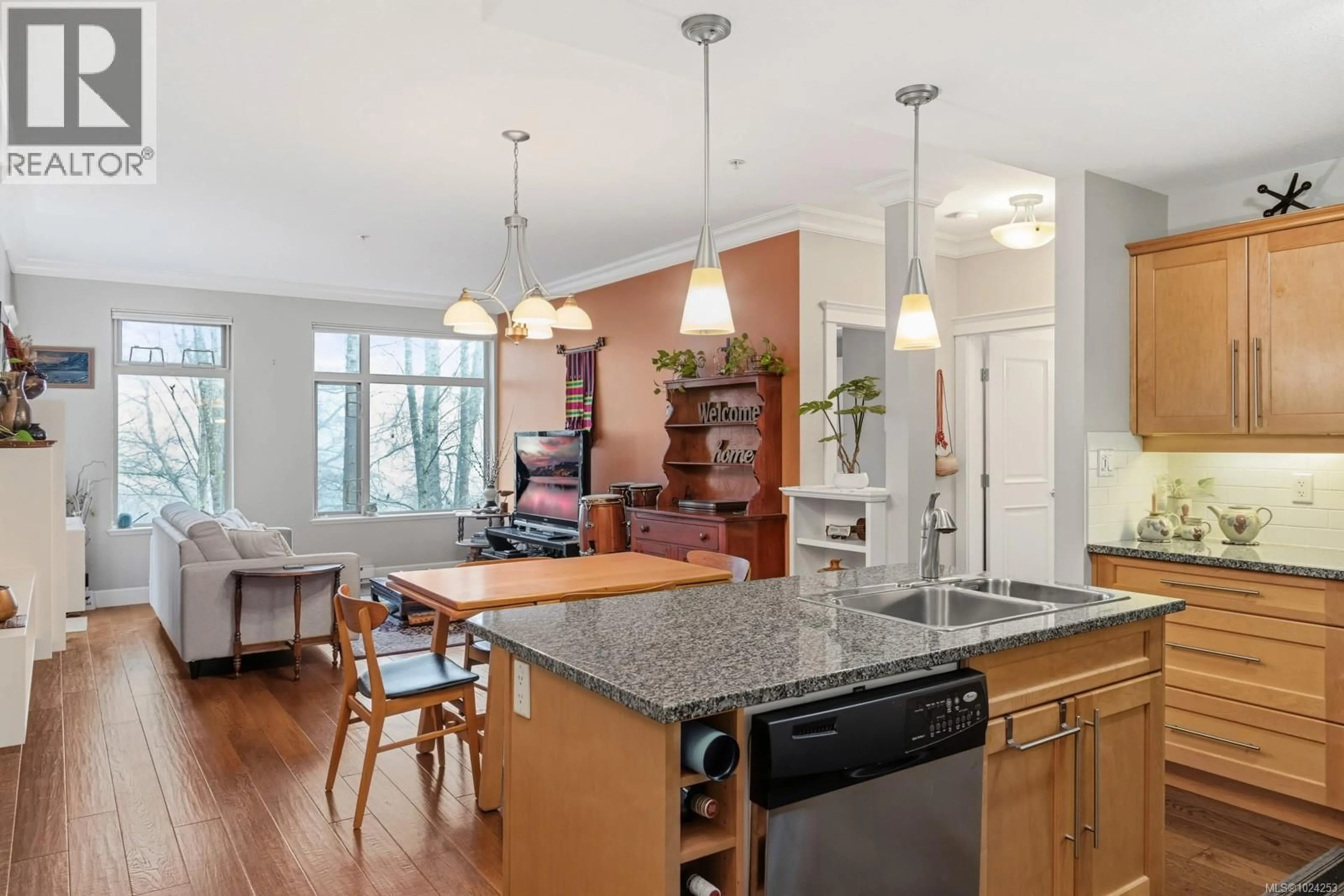 Open concept kitchen, unknown for 2205 - 44 ANDERTON AVENUE, Courtenay British Columbia V9N2G8