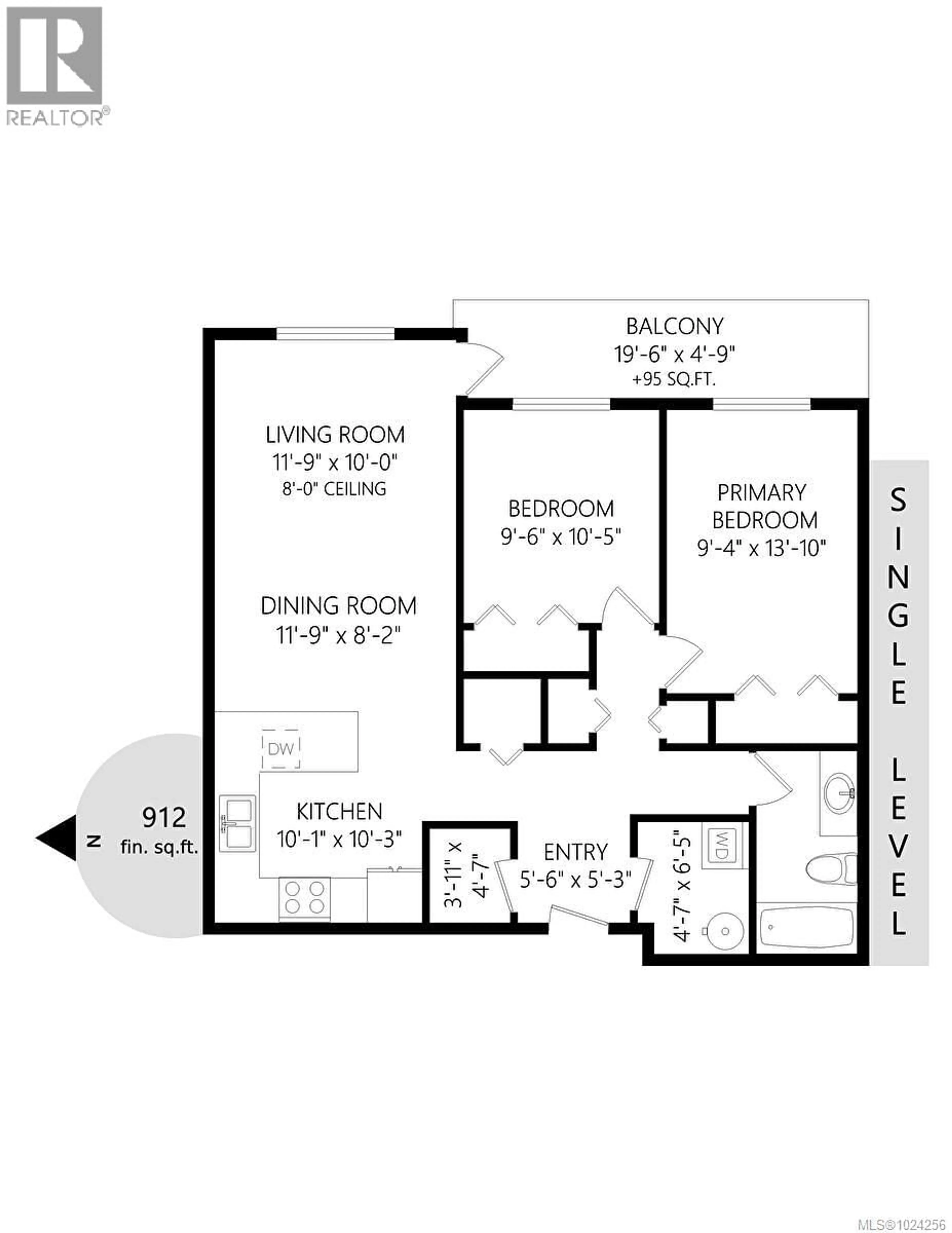 Floor plan for 303 - 321 MCKINSTRY ROAD, Duncan British Columbia V9L3L4