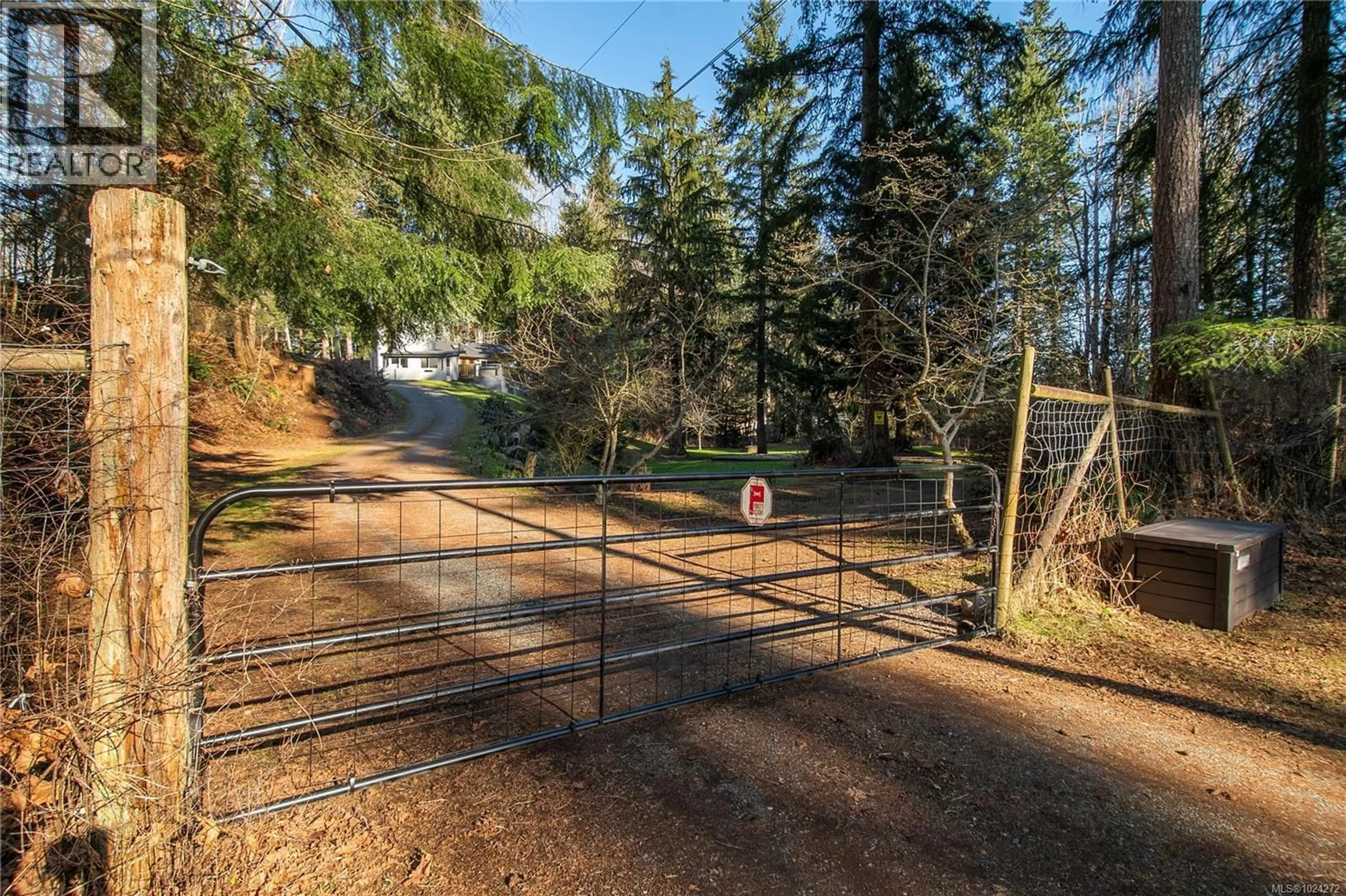 A pic from outside/outdoor area/front of a property/back of a property/a pic from drone, forest/trees view for 2404 GLENMORE ROAD, Campbell River British Columbia V9H1C9