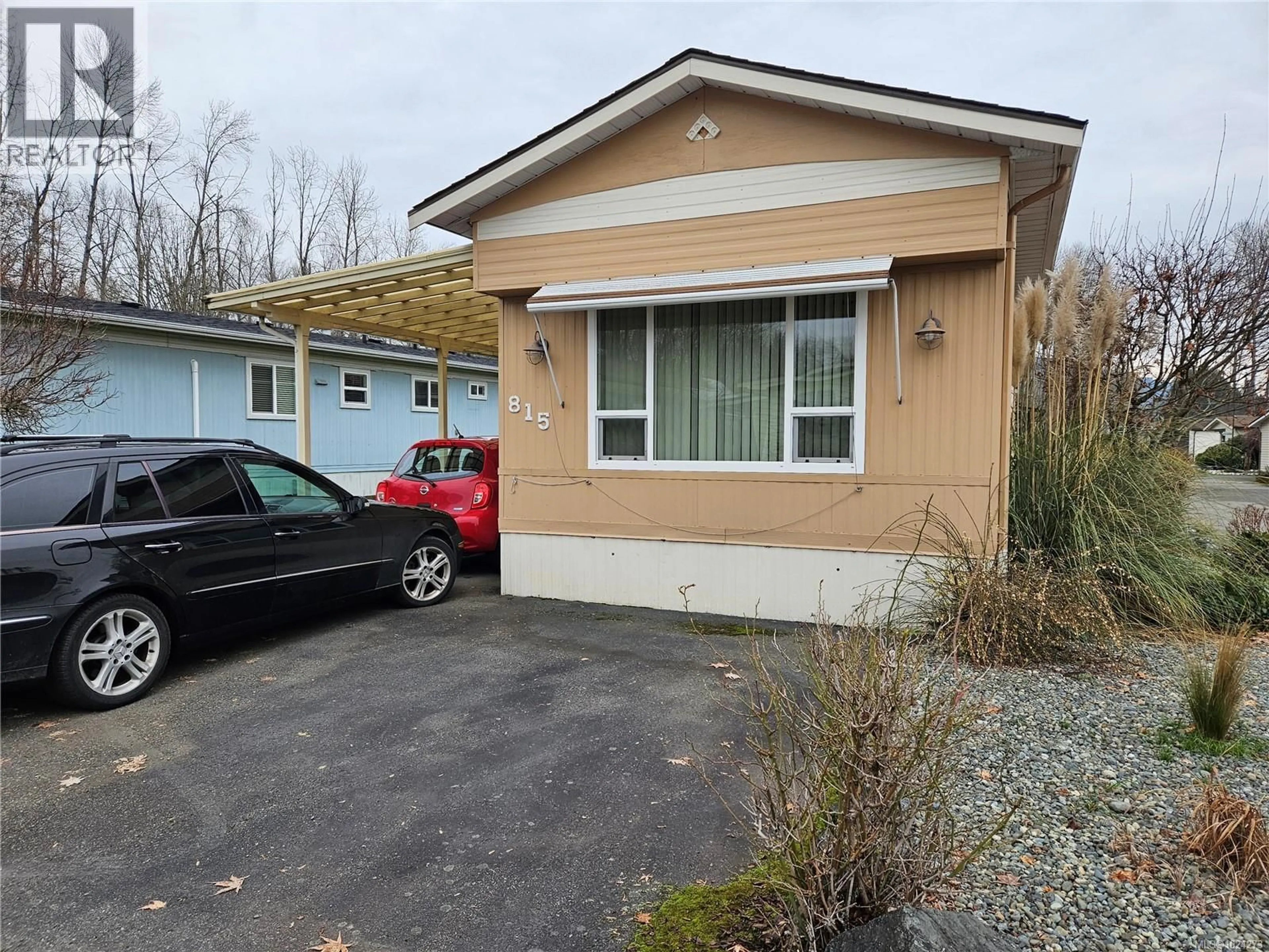 Home with vinyl exterior material, street for 815 - 2885 BOYS ROAD, Duncan British Columbia V9L4Y9