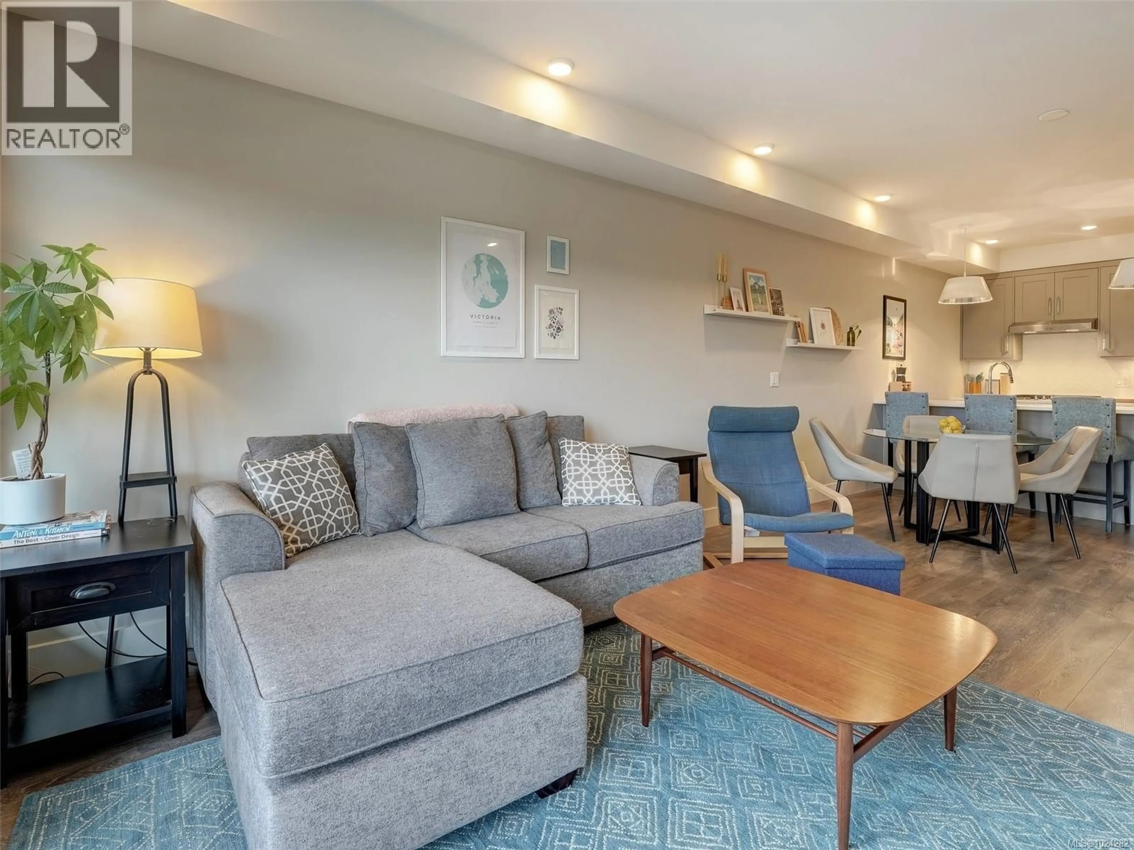 Living room with furniture, unknown for 503 - 741 TRAVINO LANE, Saanich British Columbia V8Z0E5