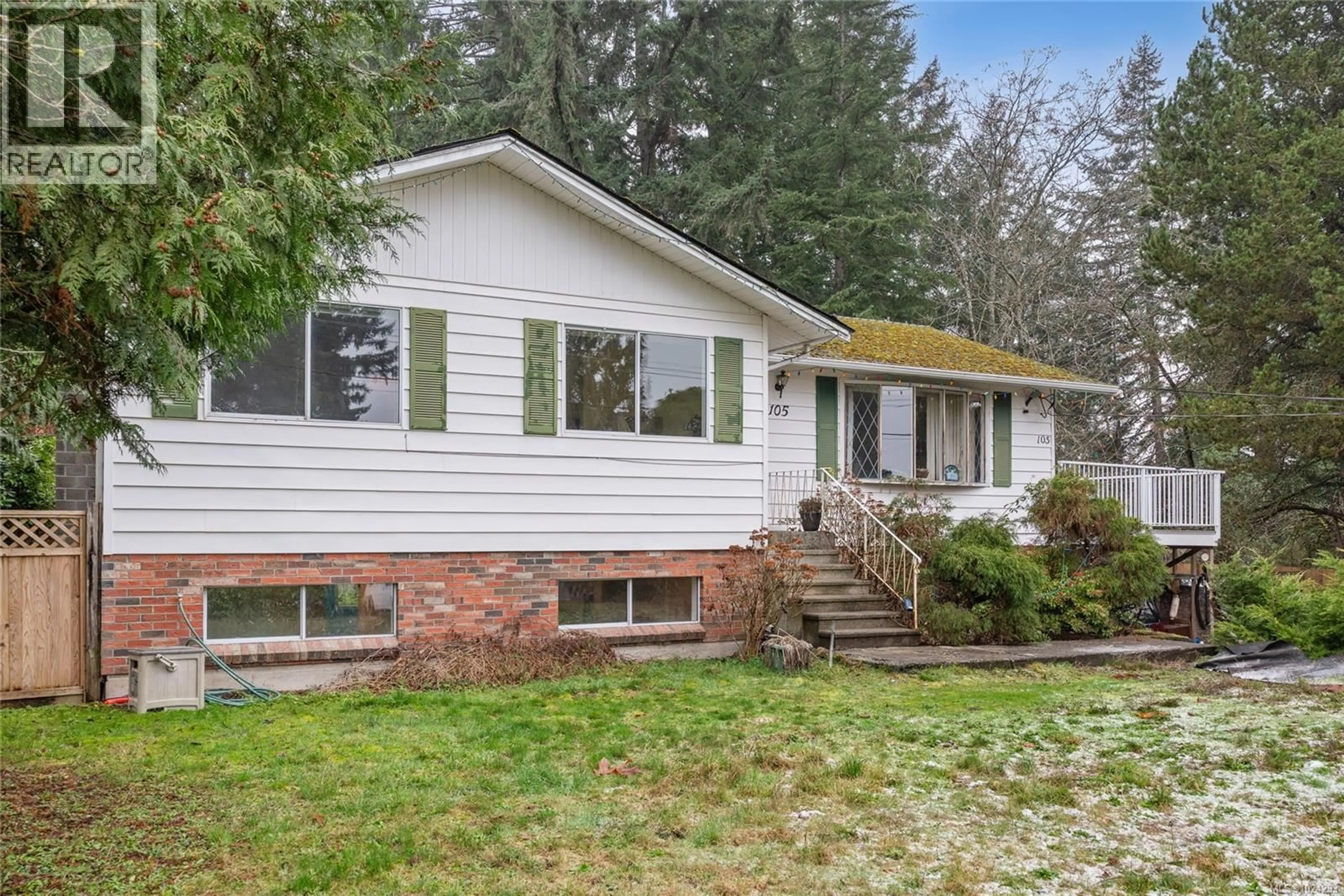 Home with vinyl exterior material, street for 105 TIMBER VIEW DRIVE, Nanaimo British Columbia V9R6T2