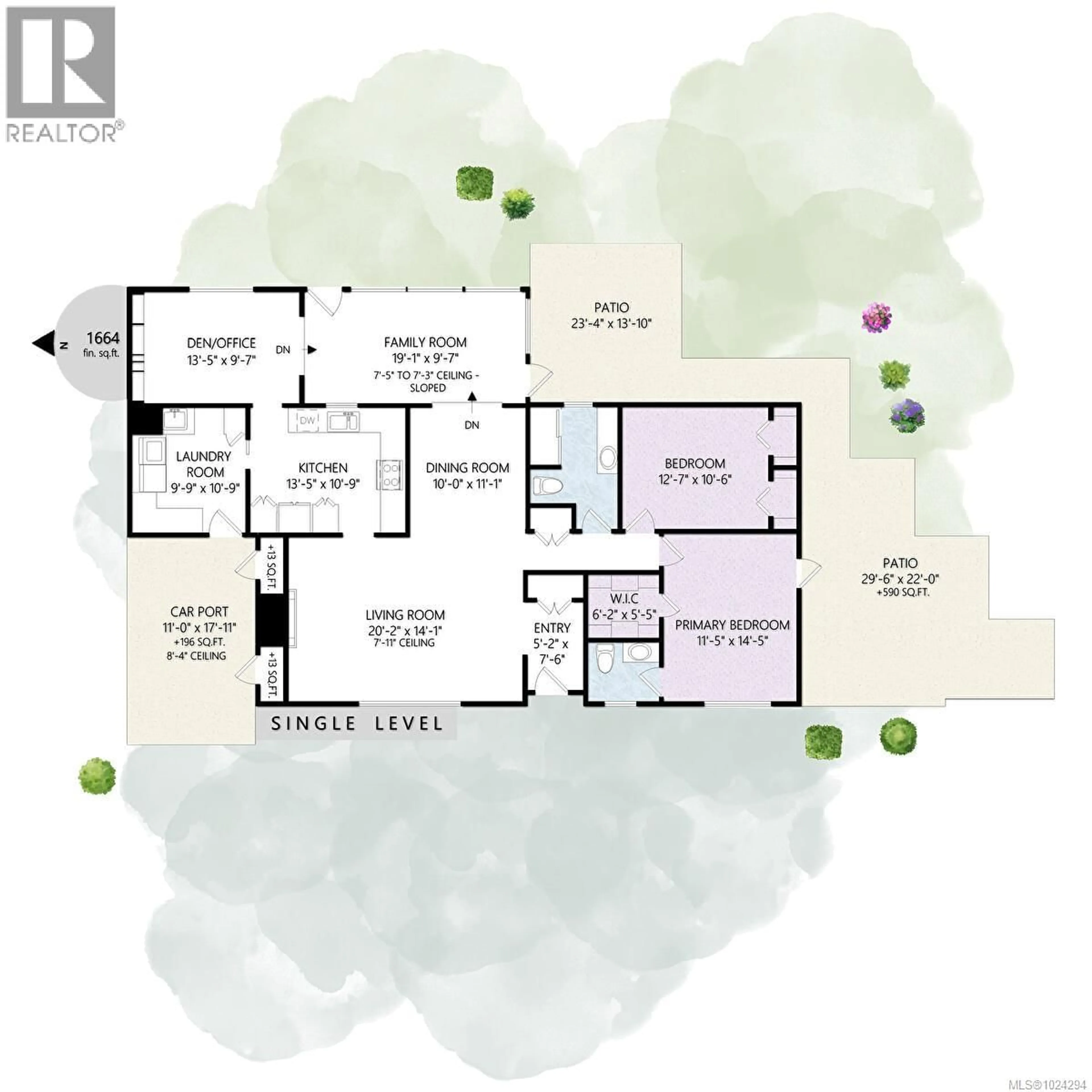 Floor plan for 594 ASPEN AVENUE, Qualicum Beach British Columbia V9K1A6