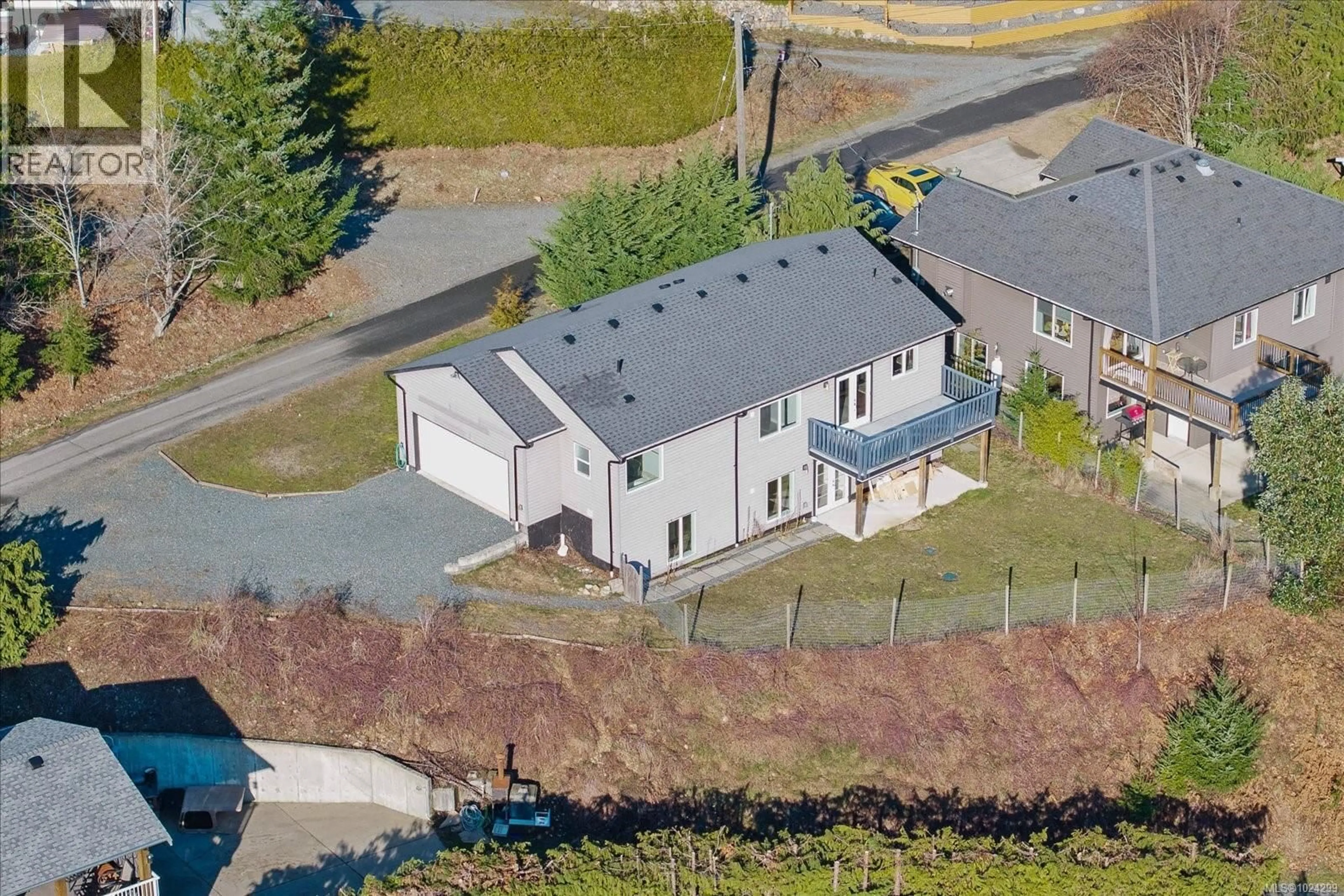 A pic from outside/outdoor area/front of a property/back of a property/a pic from drone, unknown for 1770 JAY BELL TRAIL, Qualicum Beach British Columbia V9K2S3