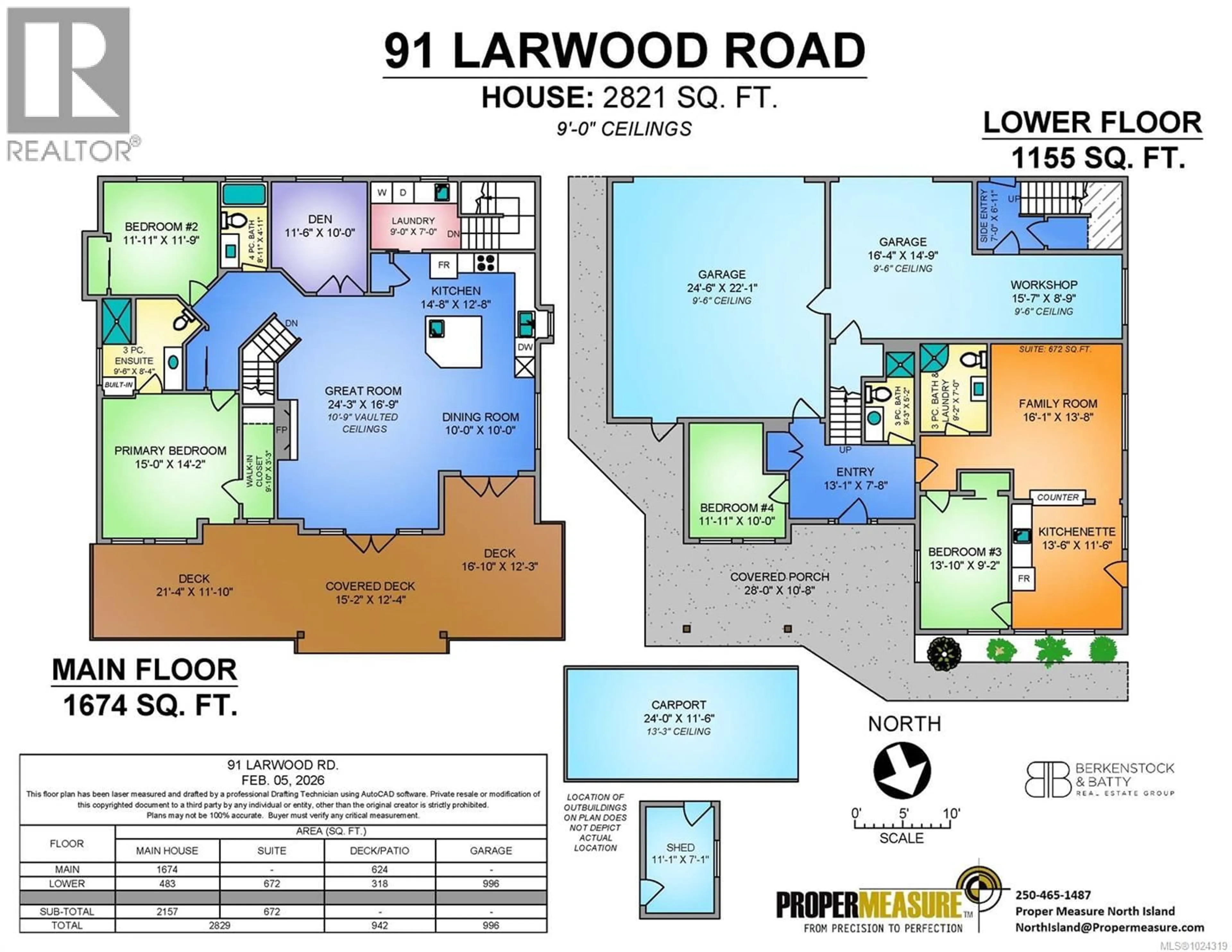 Floor plan for 91 LARWOOD ROAD, Campbell River British Columbia V9W1S3