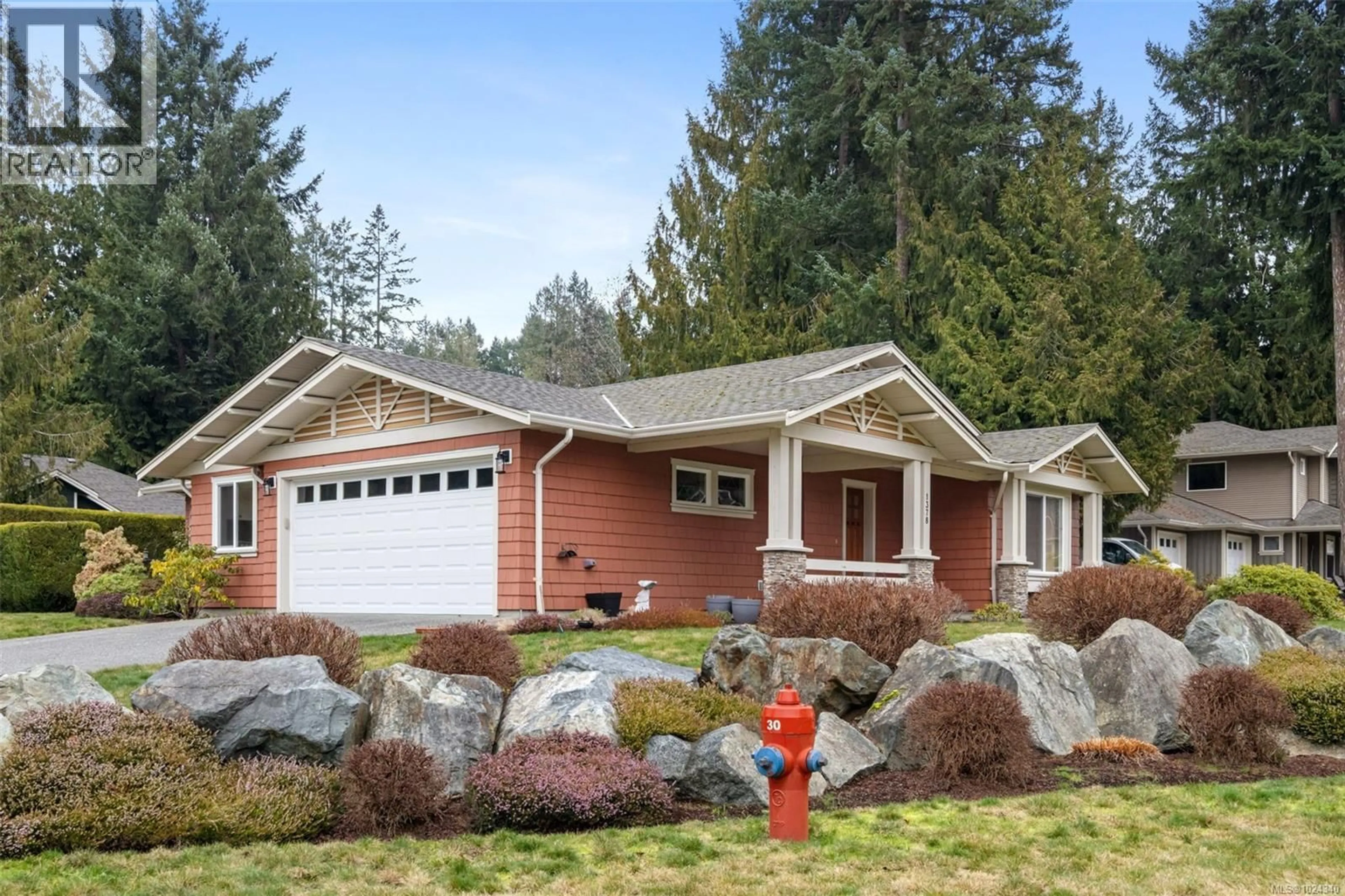 Home with vinyl exterior material, street for 1378 BONNER CRESCENT, Cobble Hill British Columbia V0R1L2