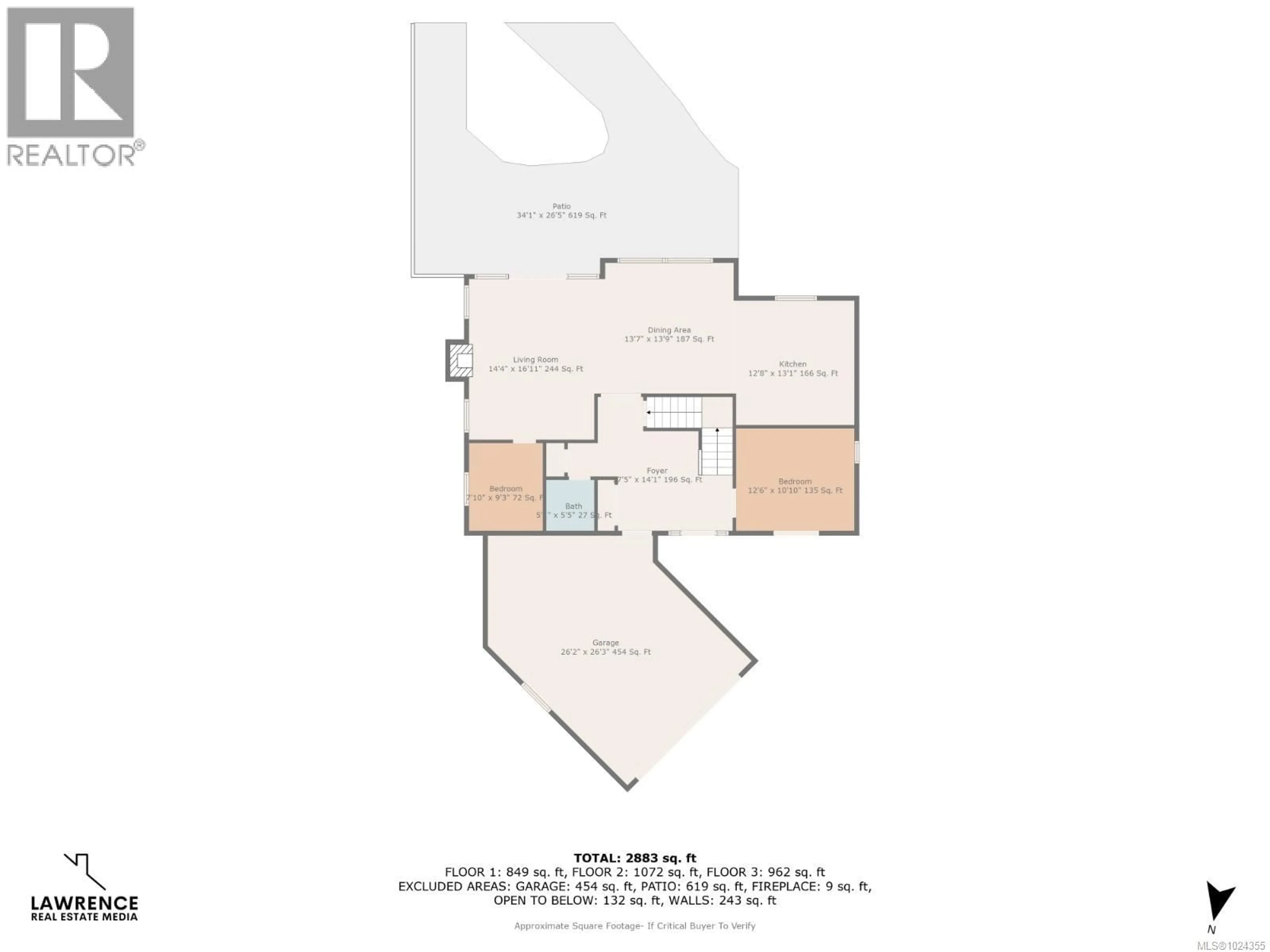 Floor plan for 3927 DRUCE LANE, Saanich British Columbia V8P0A2