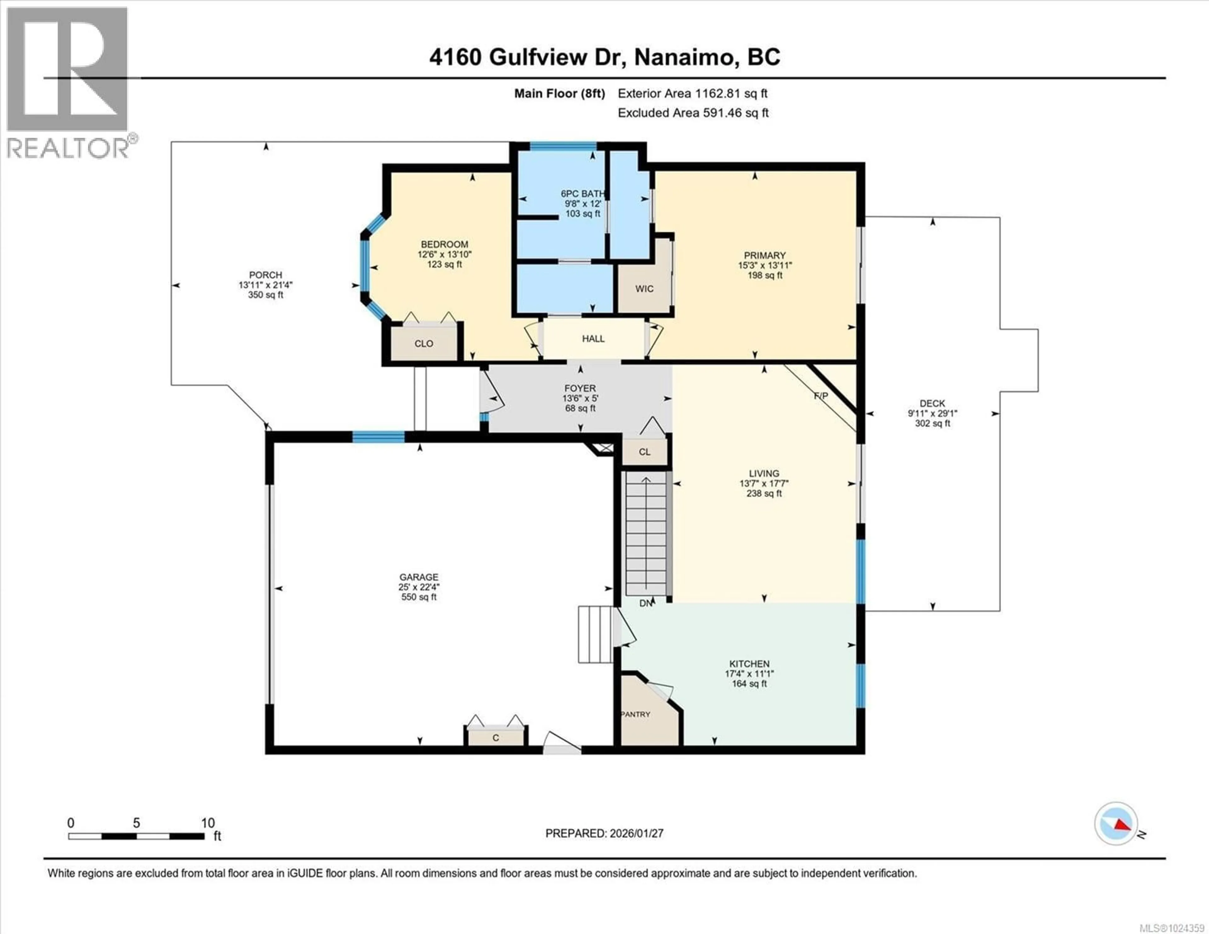 Floor plan for 4160 GULFVIEW DRIVE, Nanaimo British Columbia V9T6G3