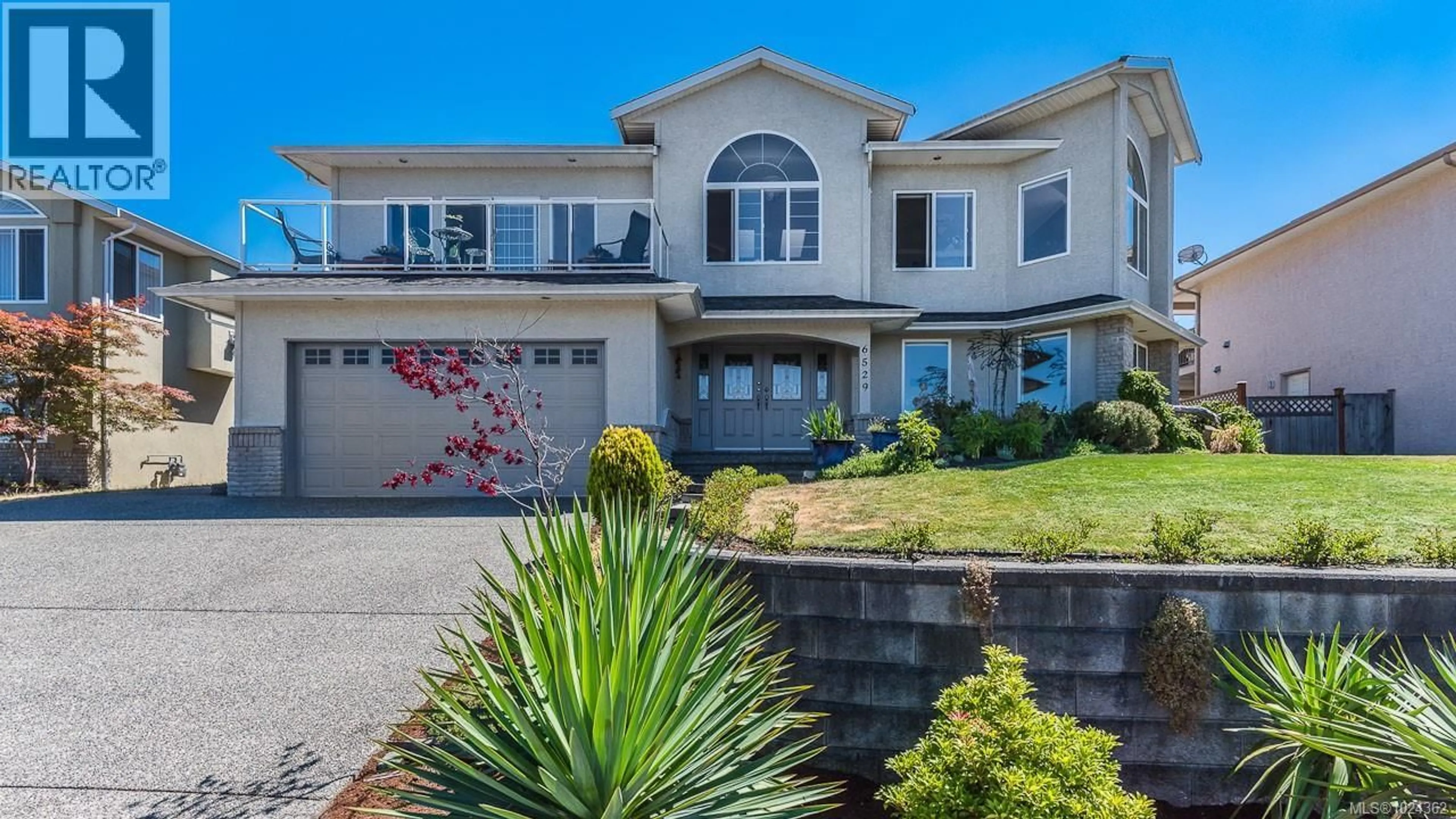 Home with vinyl exterior material, water/lake/river/ocean view for 6529 RAVEN ROAD, Nanaimo British Columbia V9V1R1