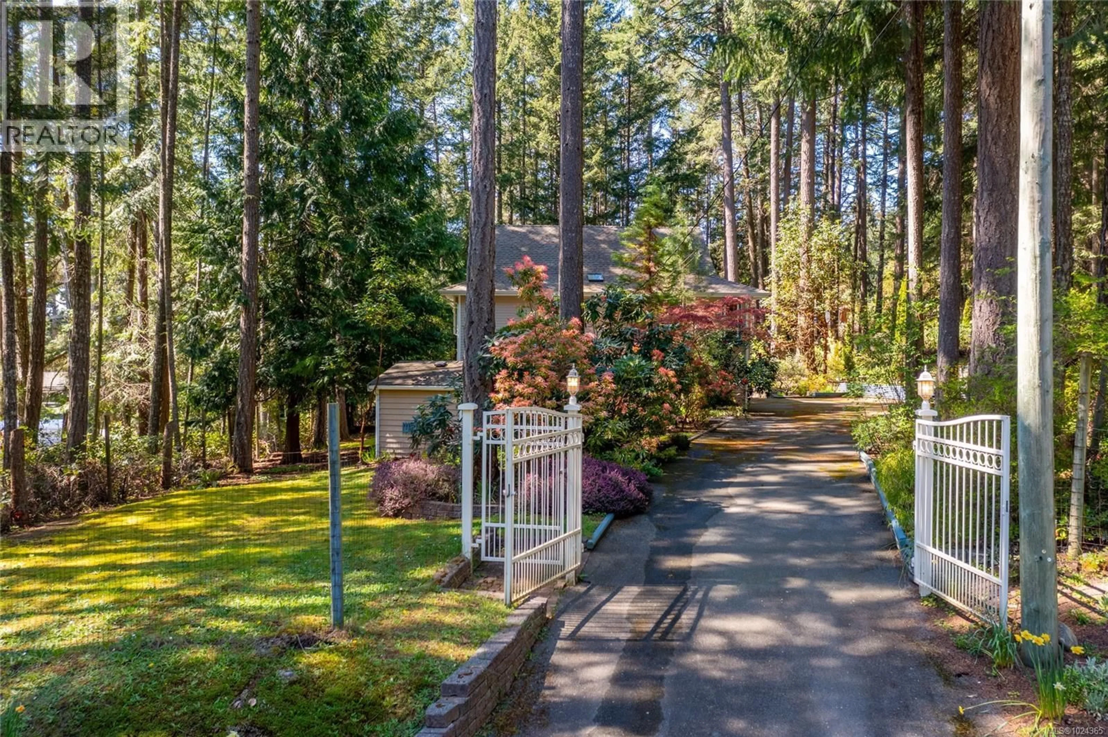 Patio, forest/trees view for 2705 GALLEY CRESCENT, Pender Island British Columbia V0N2M2