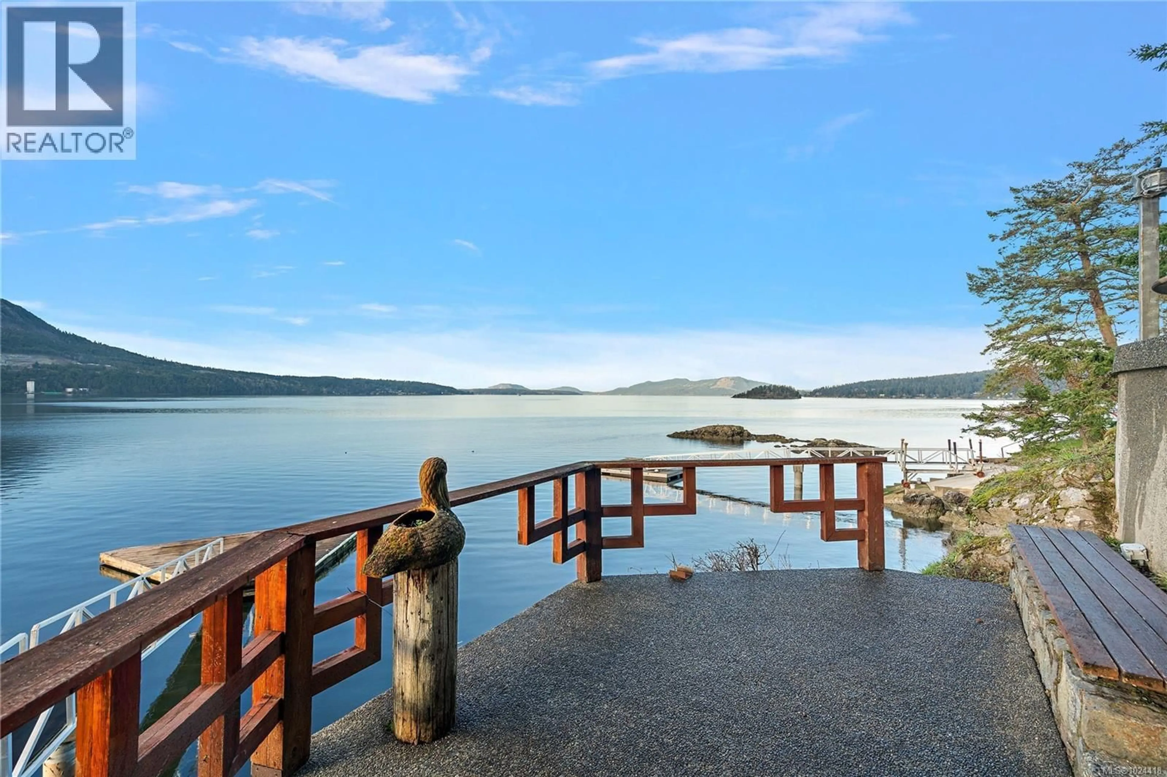 Patio, water/lake/river/ocean view for 7178 MARK LANE, Central Saanich British Columbia V9E2A1