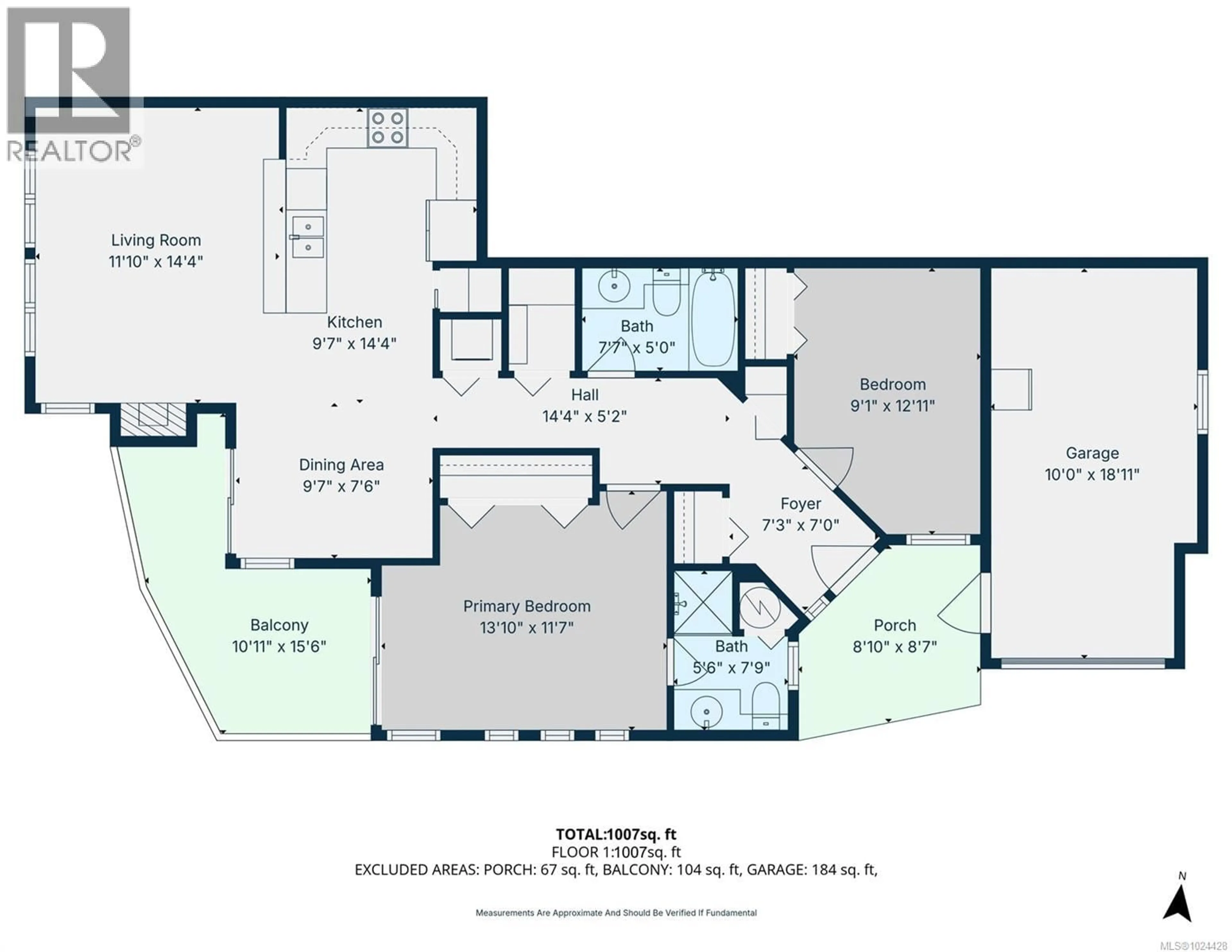 Floor plan for 1C - 3000 OAK STREET, Chemainus British Columbia V0R1K1