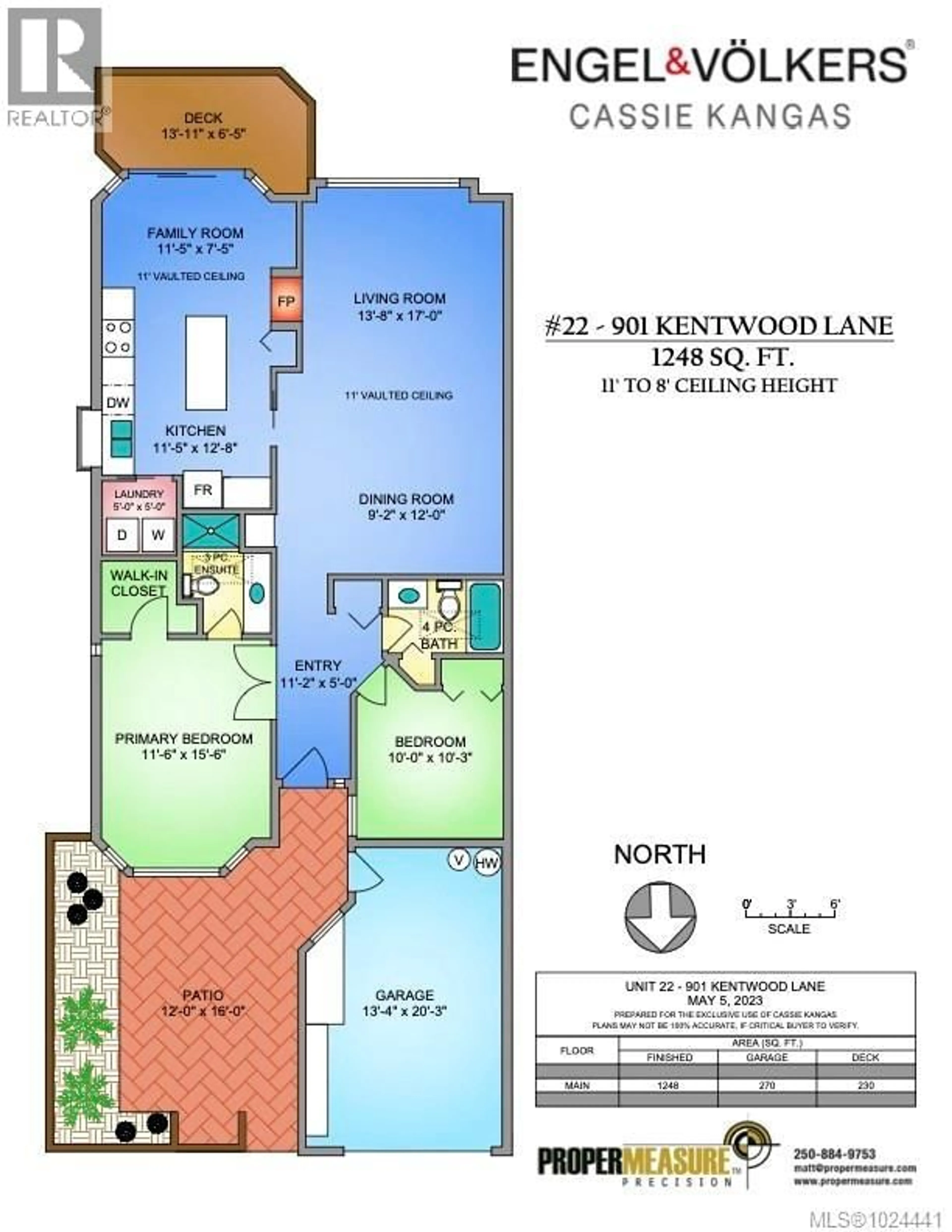 Floor plan for 22 - 901 KENTWOOD LANE, Saanich British Columbia V8Y2Y6