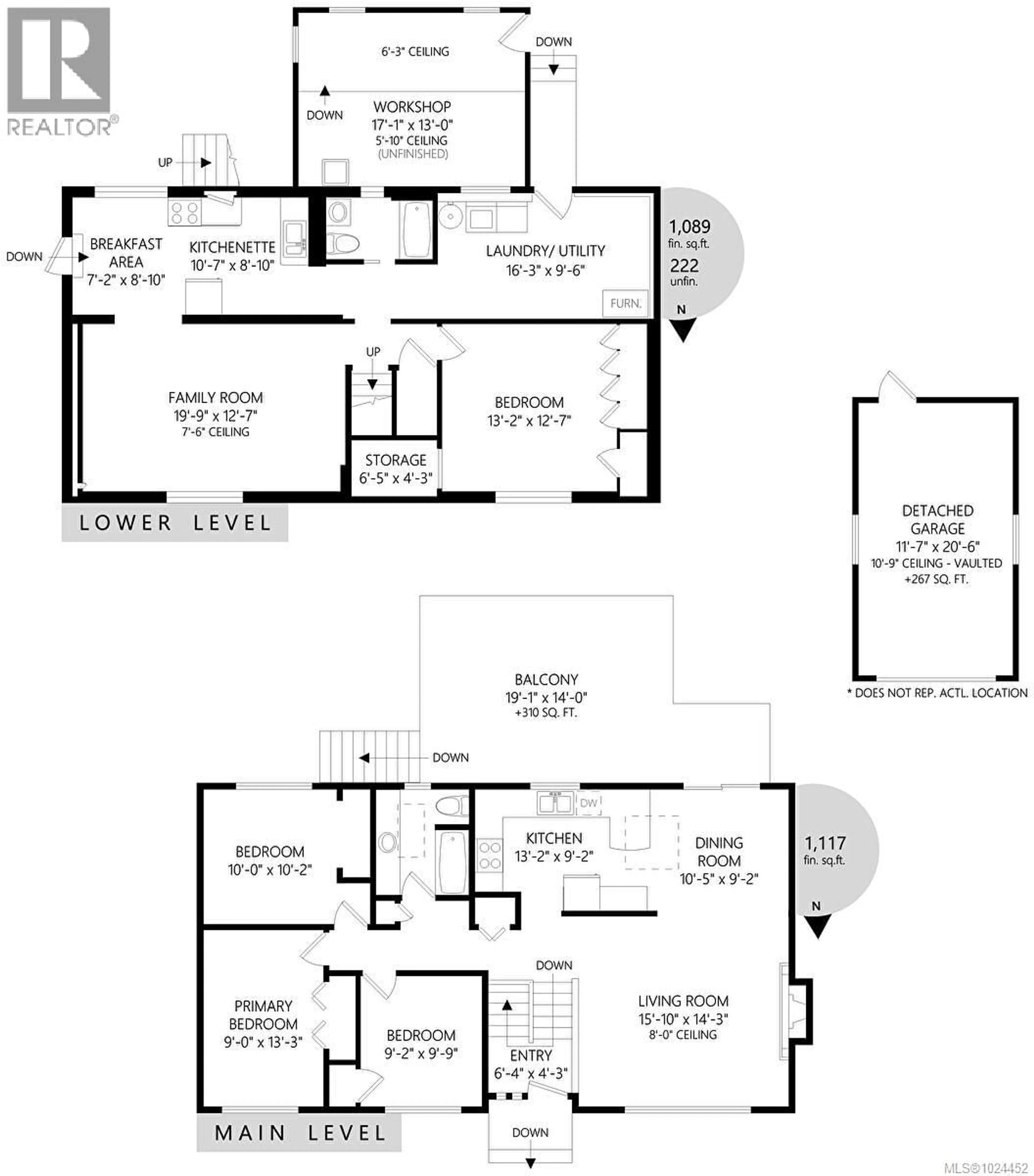Floor plan for 1697 CEDARWOOD CLOSE, Saanich British Columbia V8N1H1