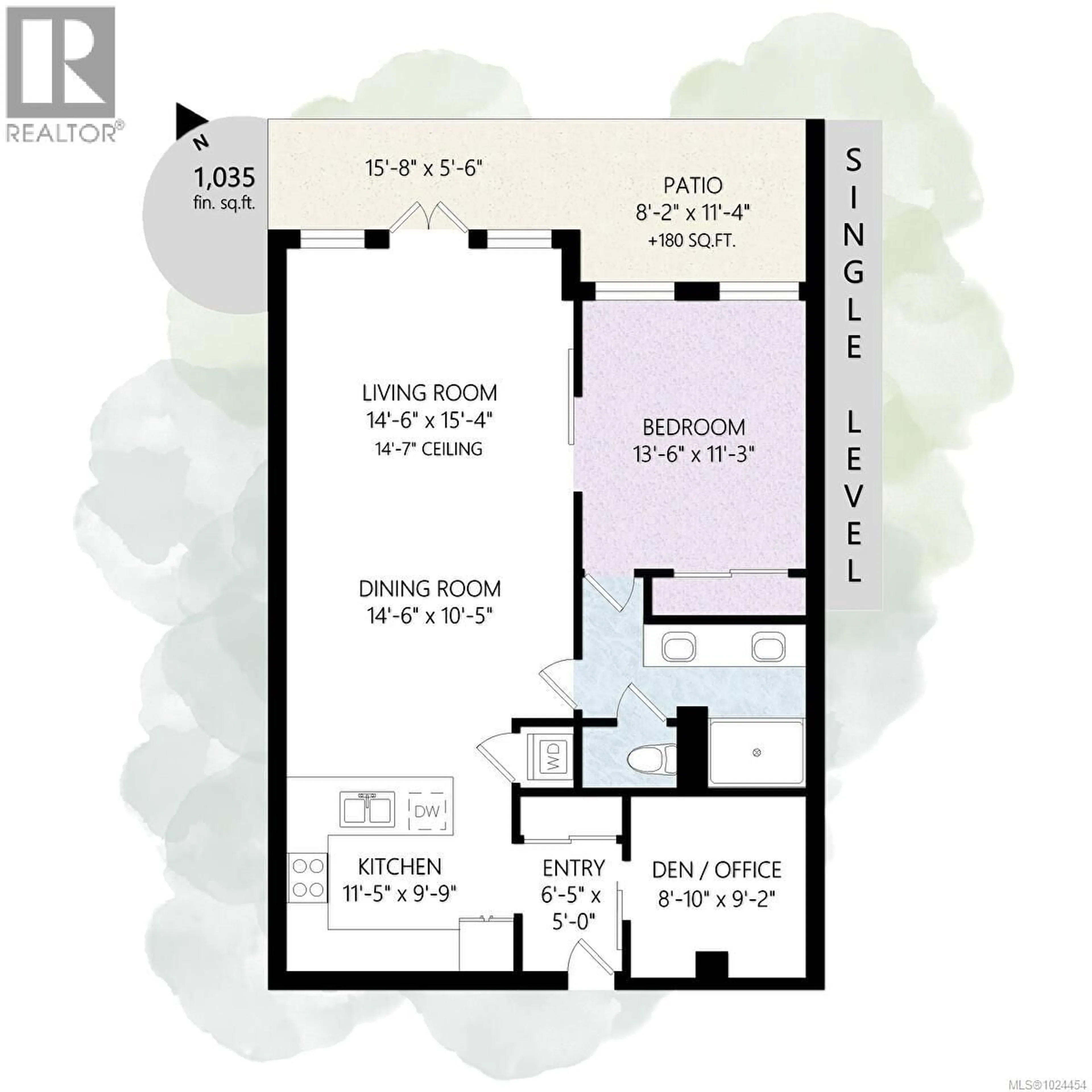 Floor plan for 108 - 2049 COUNTRY CLUB WAY, Langford British Columbia V9B0H8