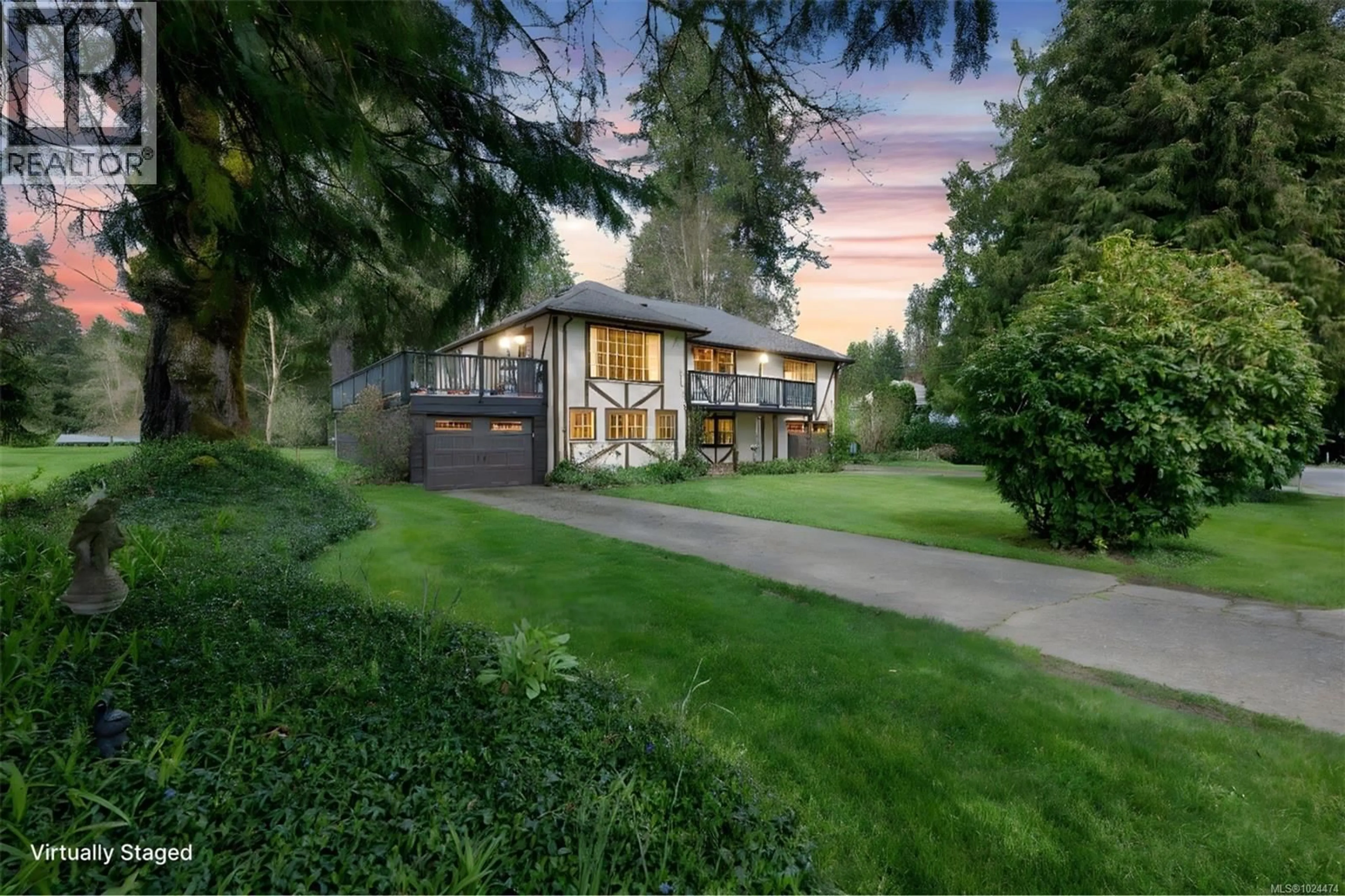 A pic from outside/outdoor area/front of a property/back of a property/a pic from drone, unknown for 4752 FAIRBRIDGE DRIVE, Duncan British Columbia V9L6N8