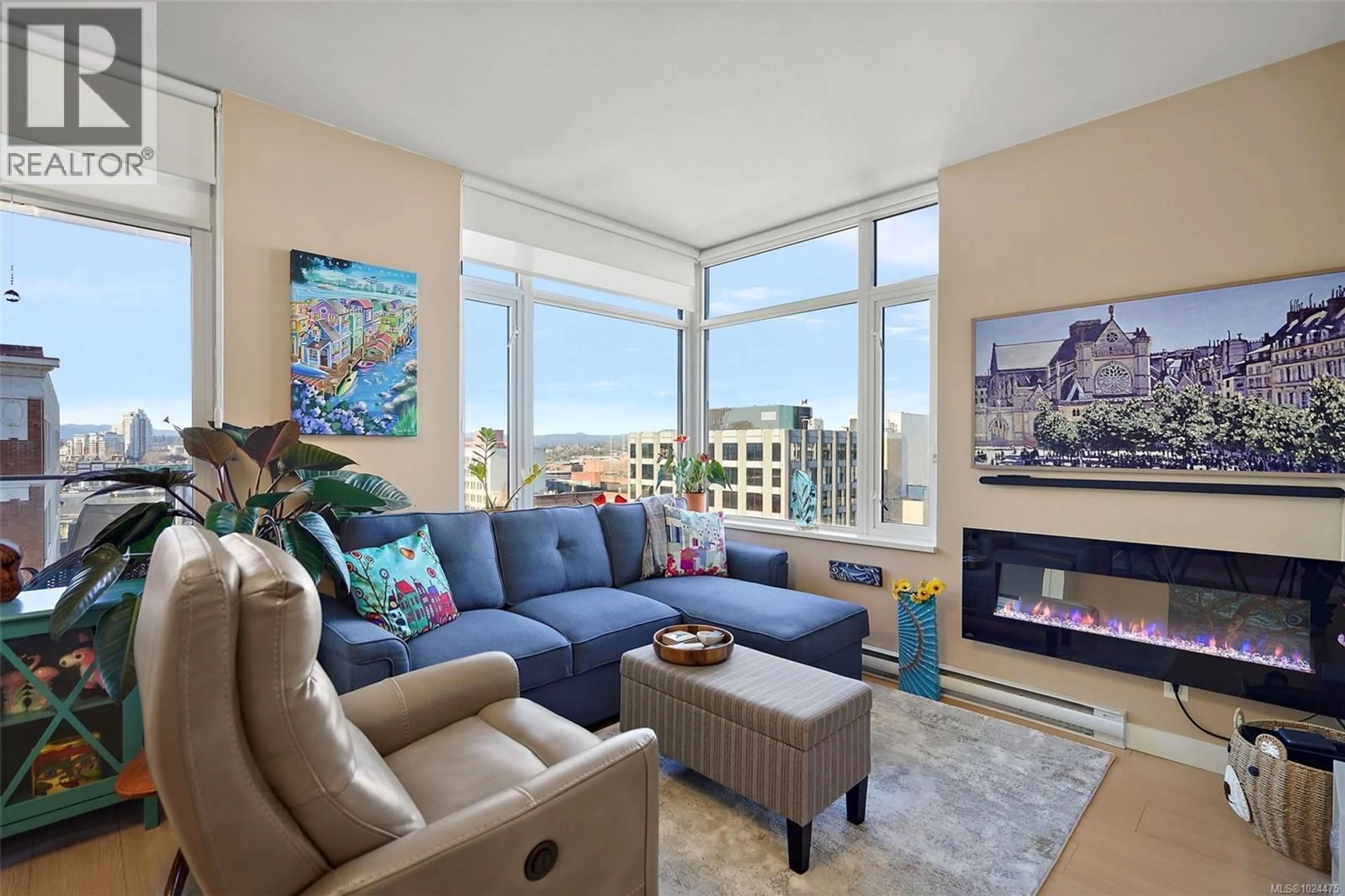 Living room with furniture, unknown for 711 - 728 YATES STREET, Victoria British Columbia V8W0C8