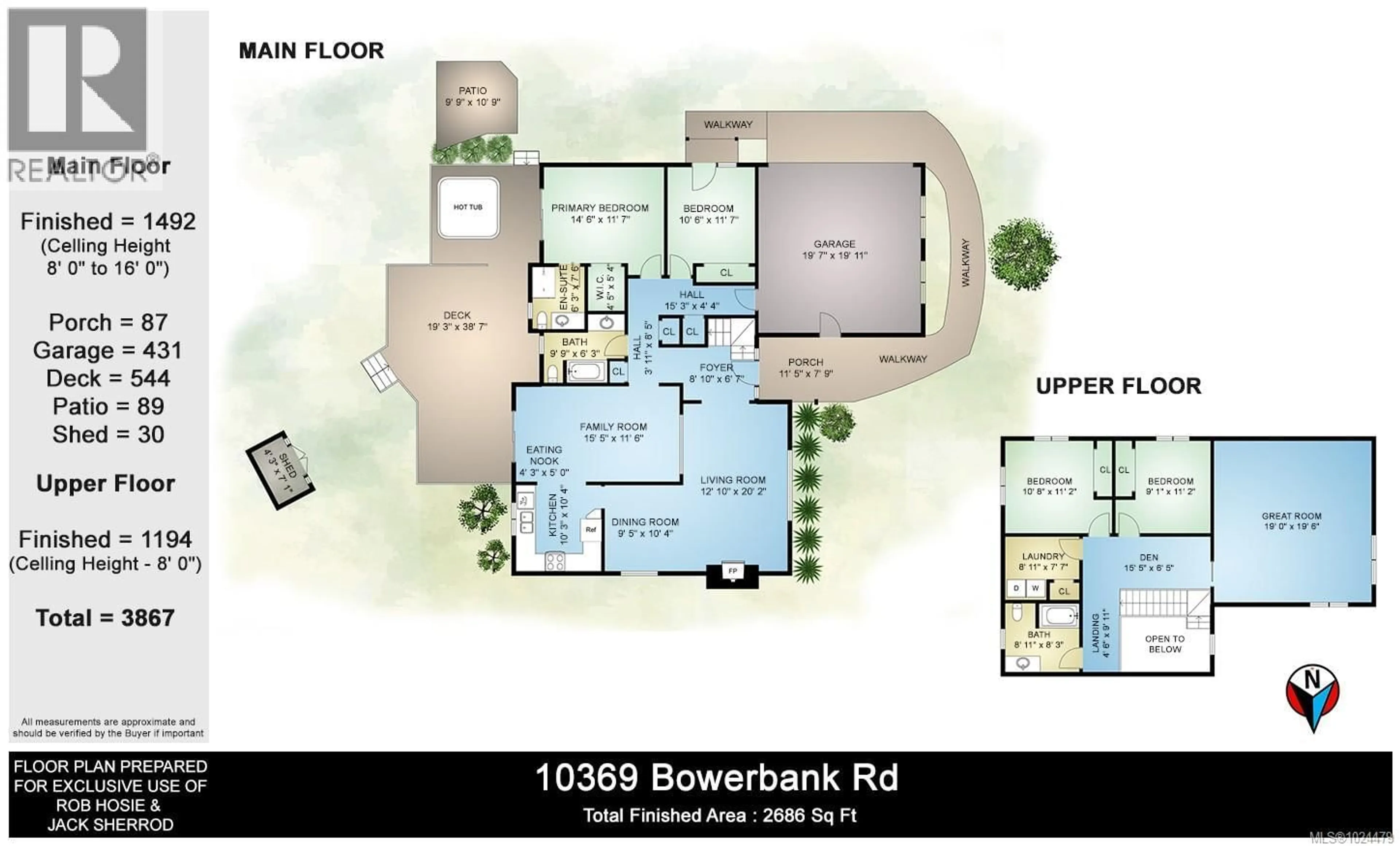 Floor plan for 10369 BOWERBANK ROAD, Sidney British Columbia V8L3L6