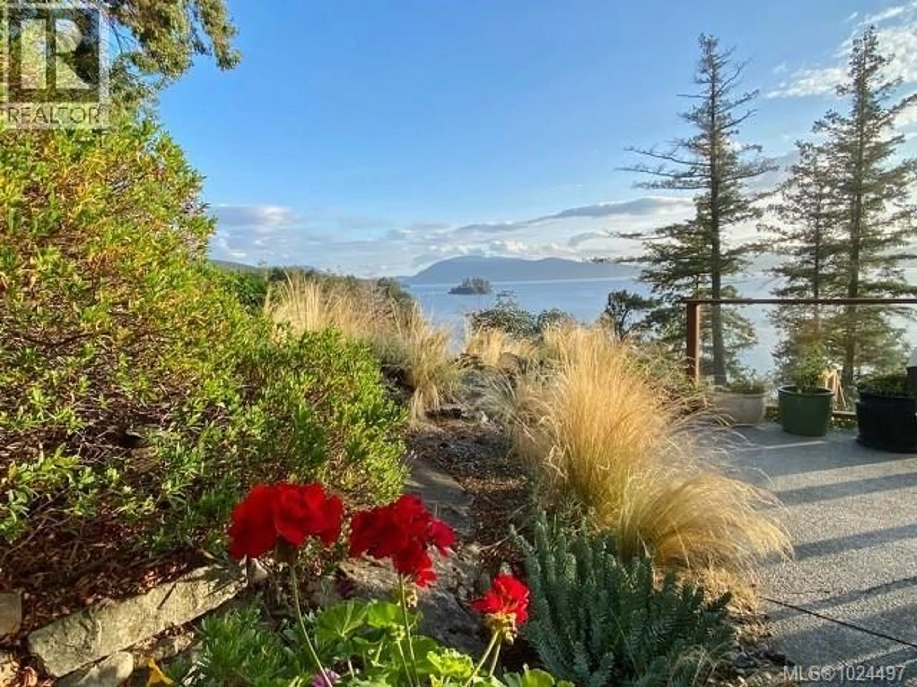 A pic from outside/outdoor area/front of a property/back of a property/a pic from drone, water/lake/river/ocean view for 214 DOGWOOD LANE, Salt Spring British Columbia V8K1A4
